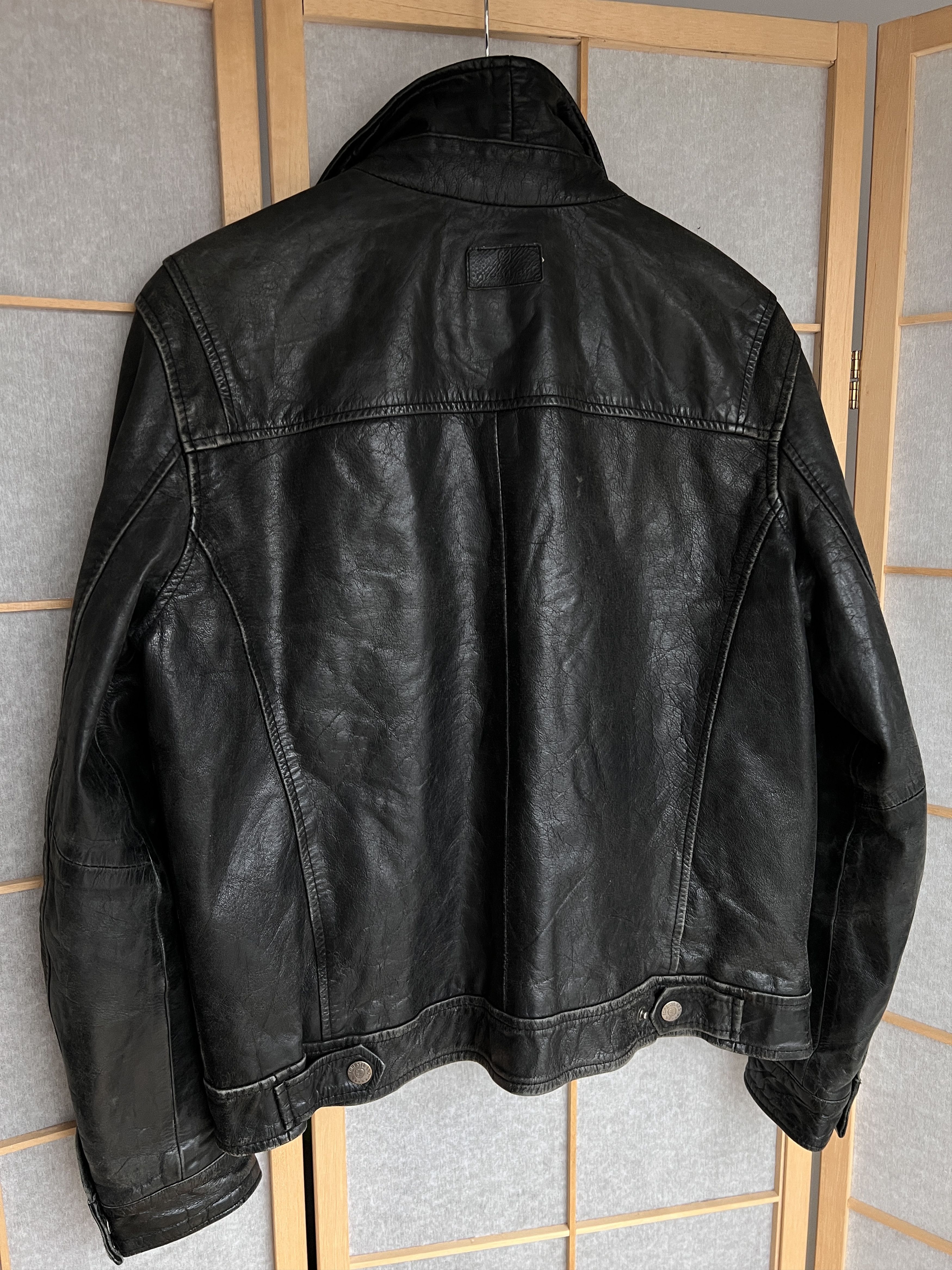 Diesel Leather jacket multipocket opium rick owens balenciaga style Size US L / EU 52-54 / 3 - 12 Thumbnail