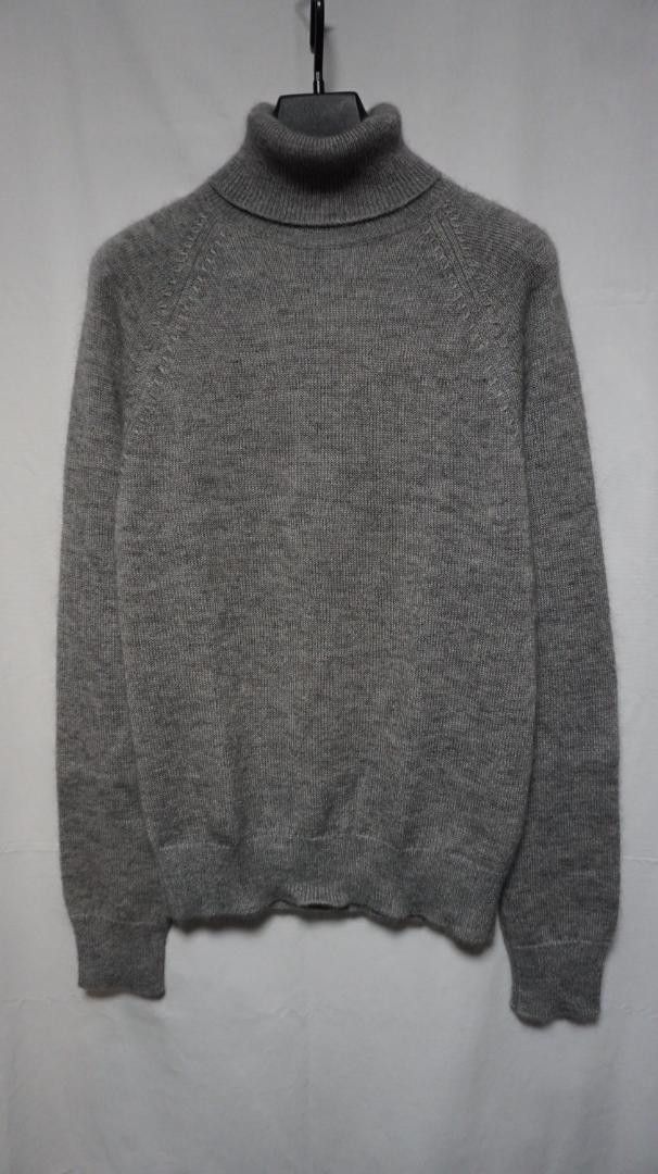 Saint Laurent Paris Cashmere Mohair Silk Turtleneck