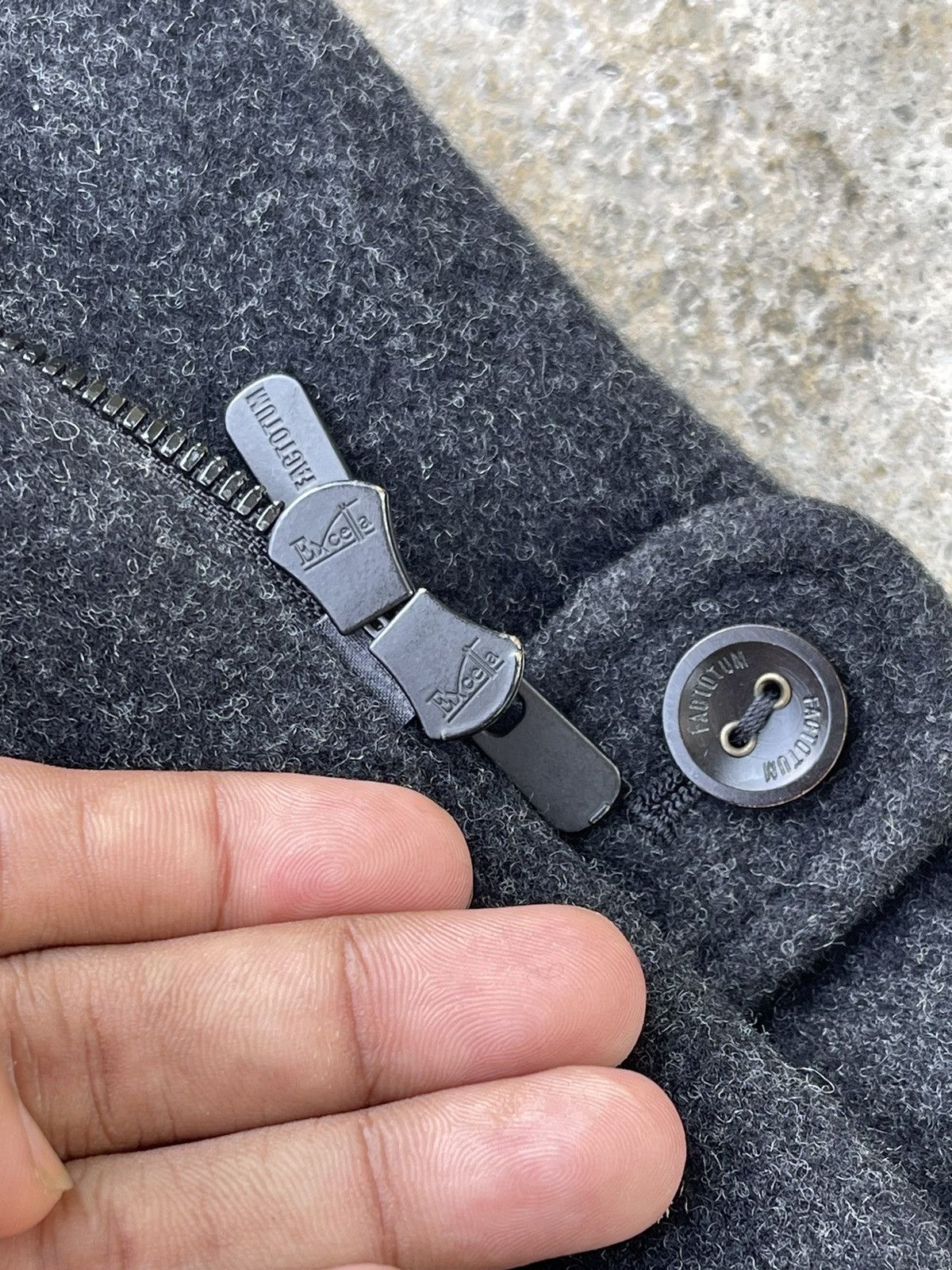 FACTOTUM 🔥 FACTOTUM JAPAN WOOL DUFFLE HOODIE JACKET Size US S / EU 44-46 / 1 - 12 Thumbnail