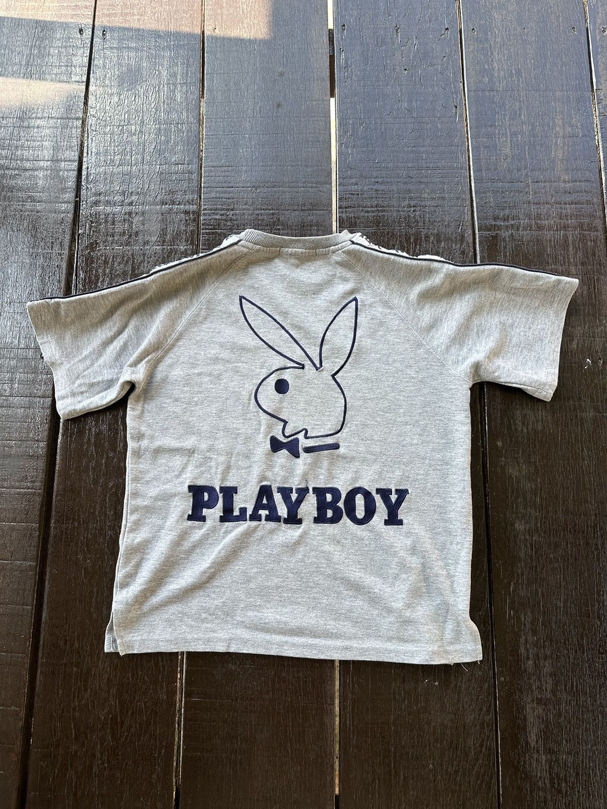 Playboy shirt bid logo