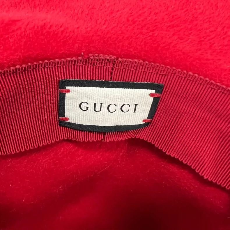 Gucci Gucci Size M Wool, patchwork, hat size M 2502-Nextarrow Size ONE SIZE - 4 Thumbnail