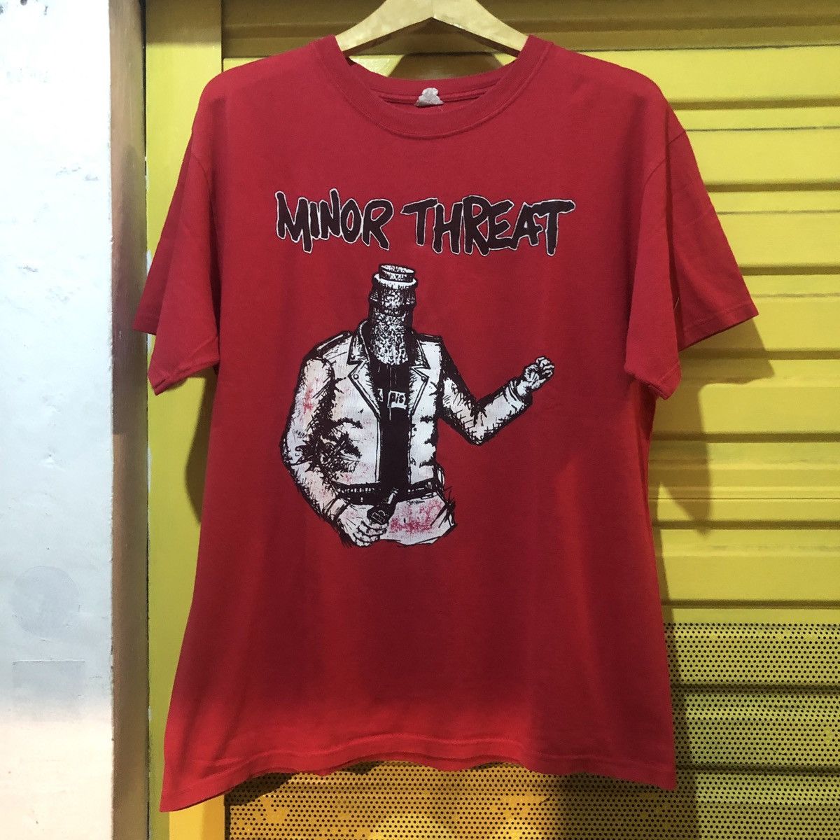 Band Tees Minor Threat Bootled Violence Size US L / EU 52-54 / 3 - 1 Thumbnail