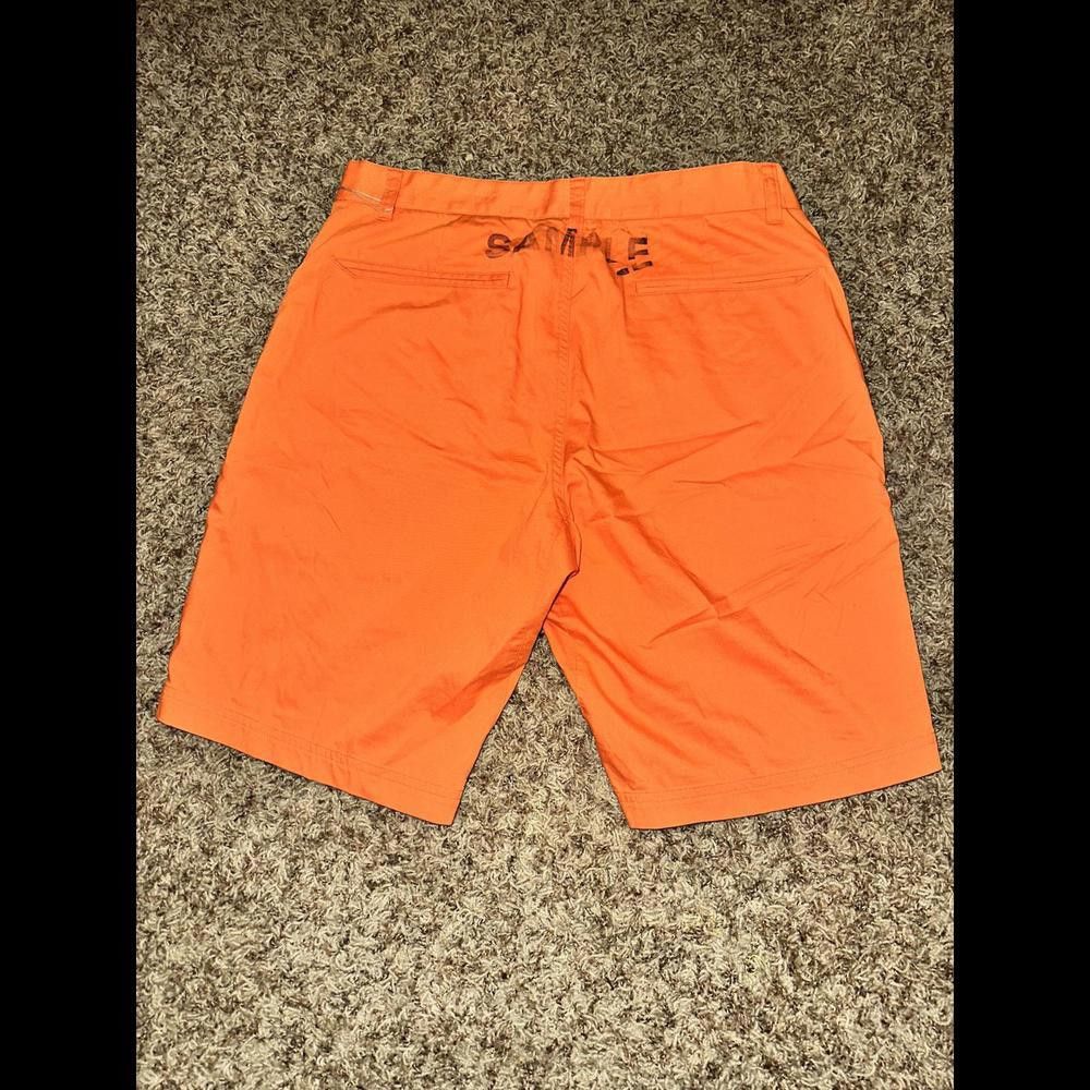 Nike Nike Modern Fit Washed Golf Orange Shorts Sample Size US 32 / EU 48 - 5 Thumbnail