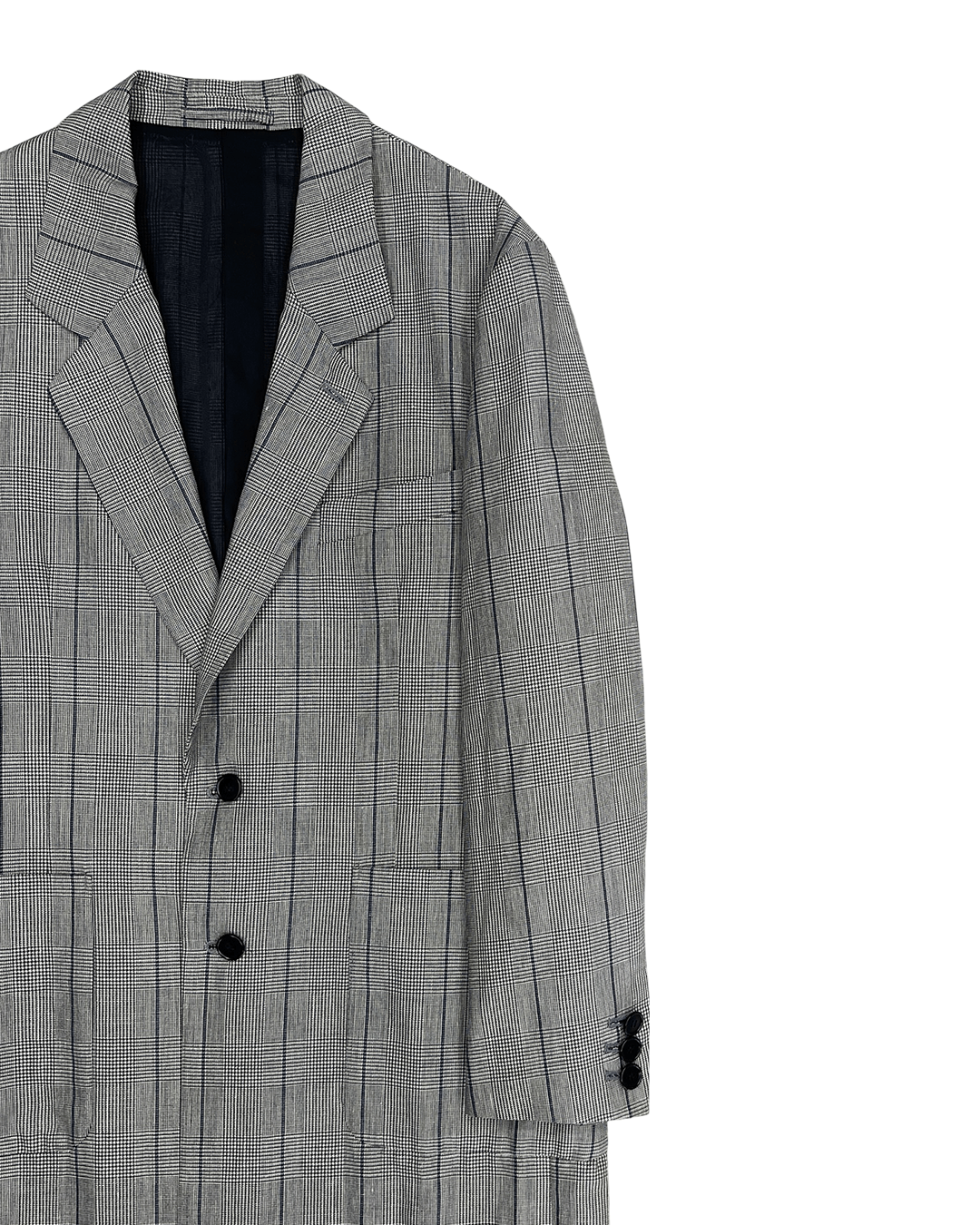 Diet Butcher Slim Skin Diet Butcher Slim Skin Checked Two Button Coat Size US M / EU 48-50 / 2 - 6 Thumbnail