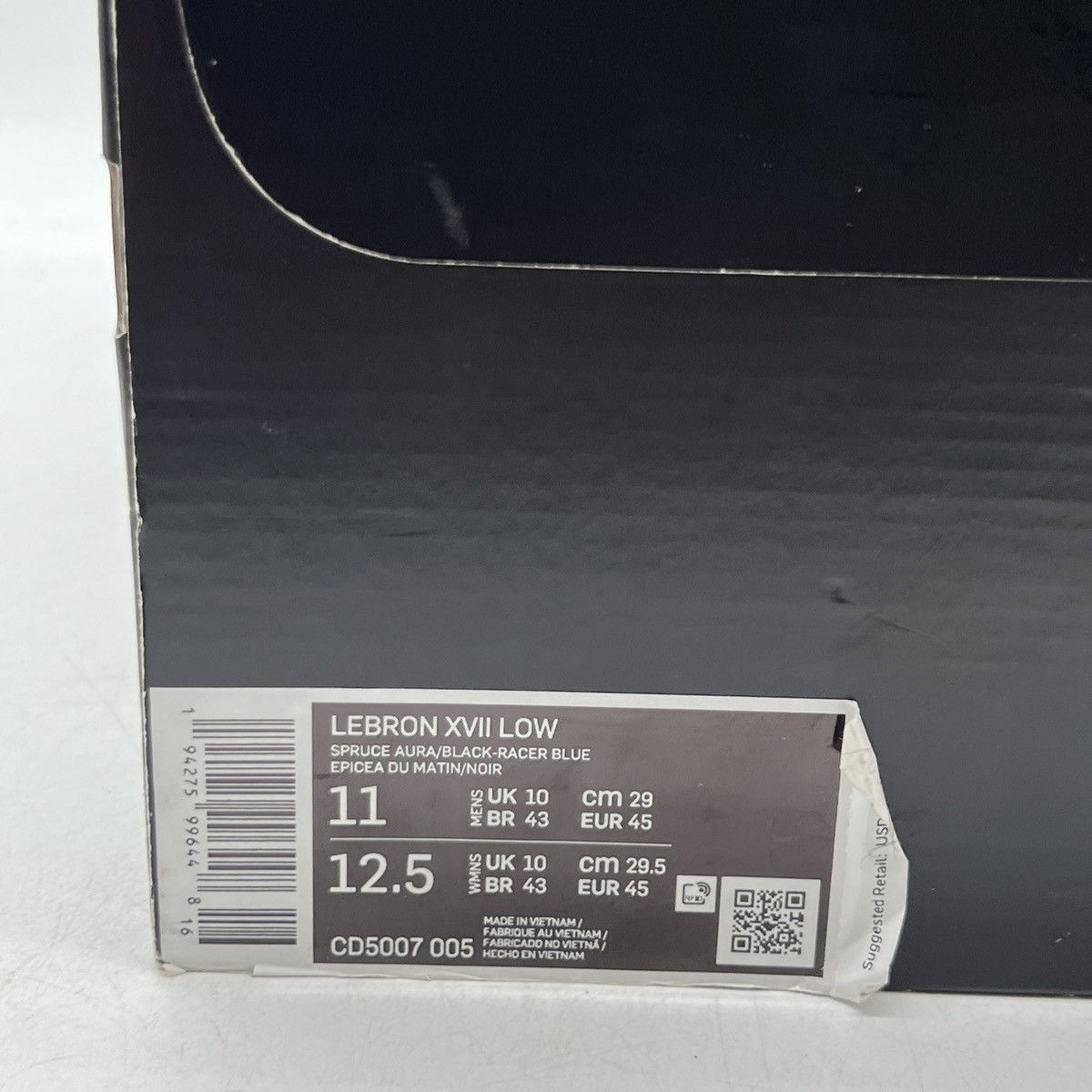 Nike Lebron 17 low glow in the dark Size US 11 / EU 44 - 6 Thumbnail