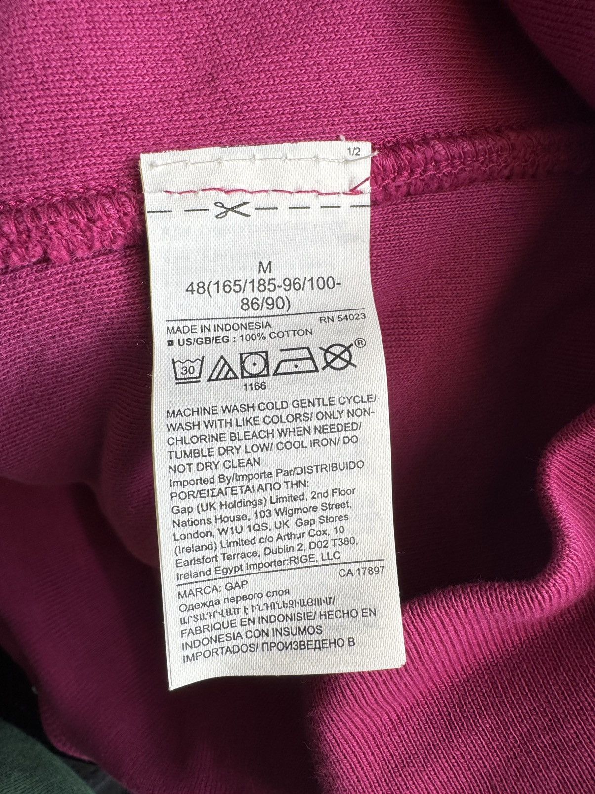 Gap × Yeezy Yeezy Gap Perfect Hoodie Purple Size US M / EU 48-50 / 2 - 7 Thumbnail