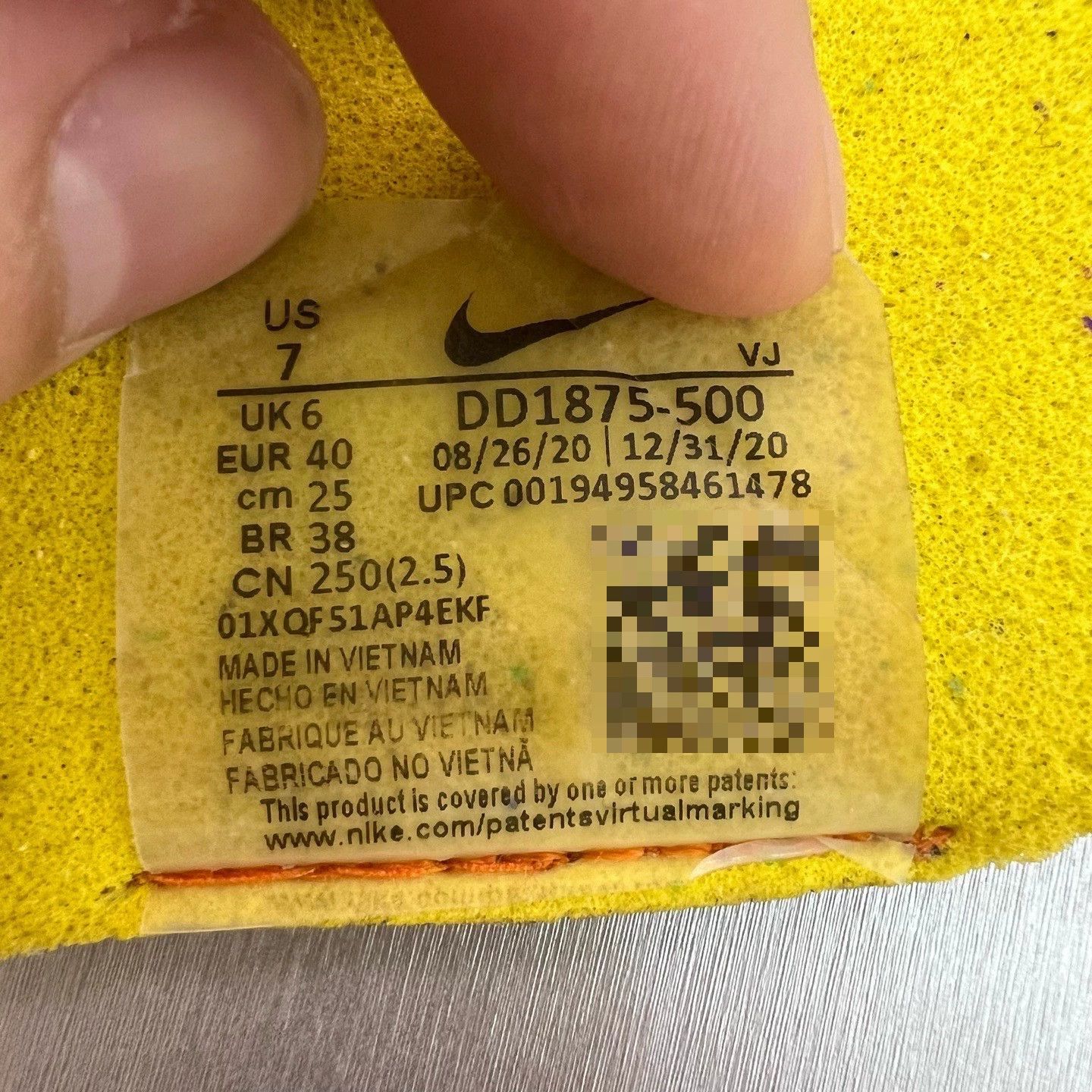 Sacai Sacai VaporWaffle Purple Gold 40 Like New Size US 7 / EU 40 - 6 Thumbnail