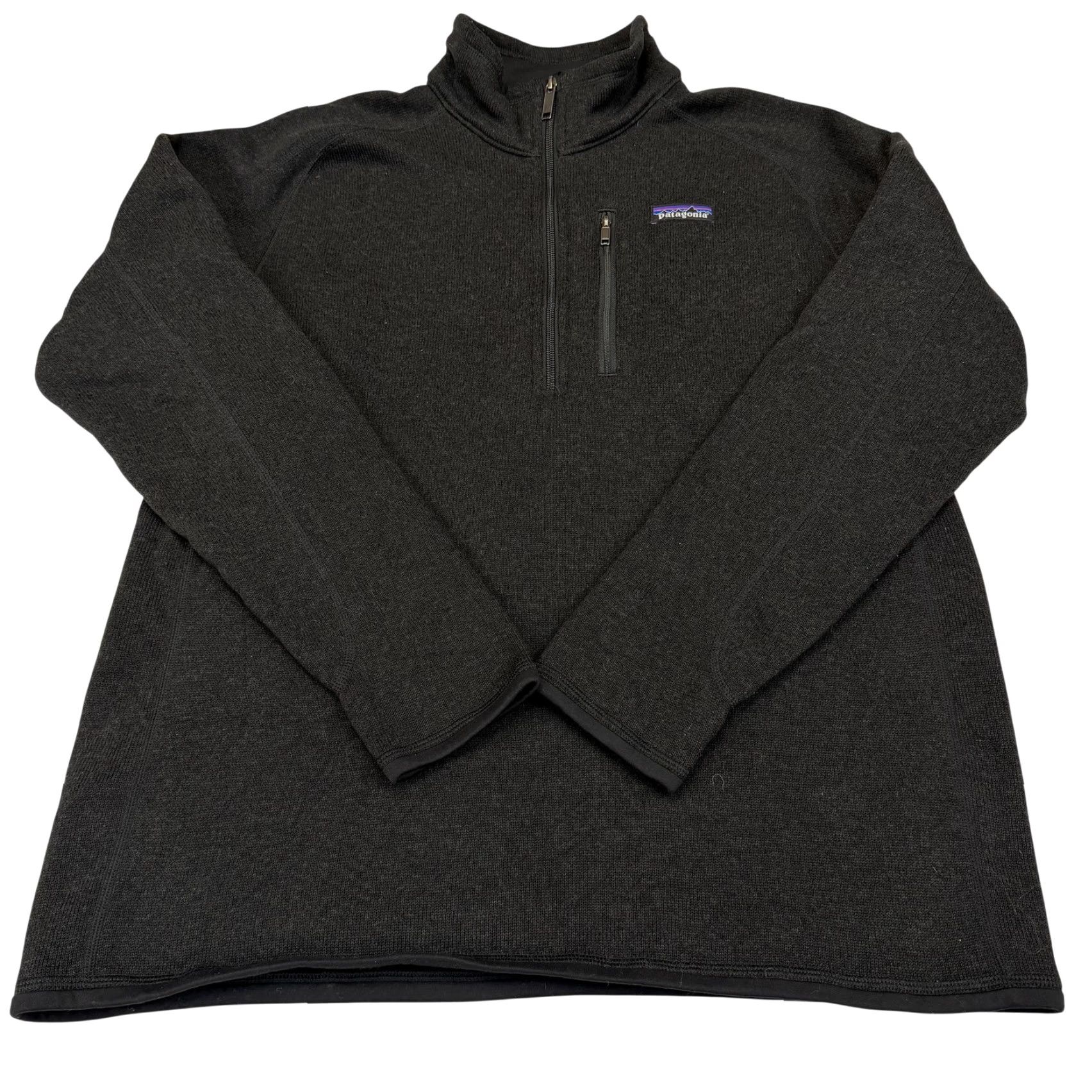 Patagonia Patagonia Sweater Mens Large Gray Better Sweater Fleece Quarter Zip Pullover Size US L / EU 52-54 / 3 - 2 Thumbnail