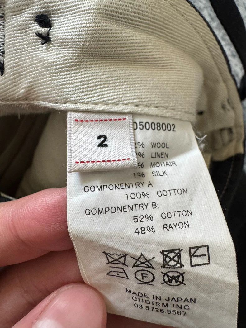 Visvim Visvim size 2 19AW EIGER SANCTION wool-linen-blend herringb Size US 28 / EU 44 - 6 Thumbnail
