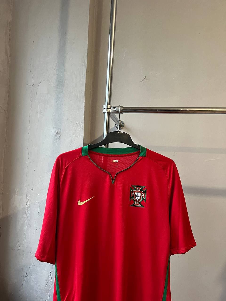 Nike 2008/10 PORTUGAL TEAM HOME SOCCER JERSEY FOOTBALL SHIRT 2XL Size US XXL / EU 58 / 5 - 3 Thumbnail