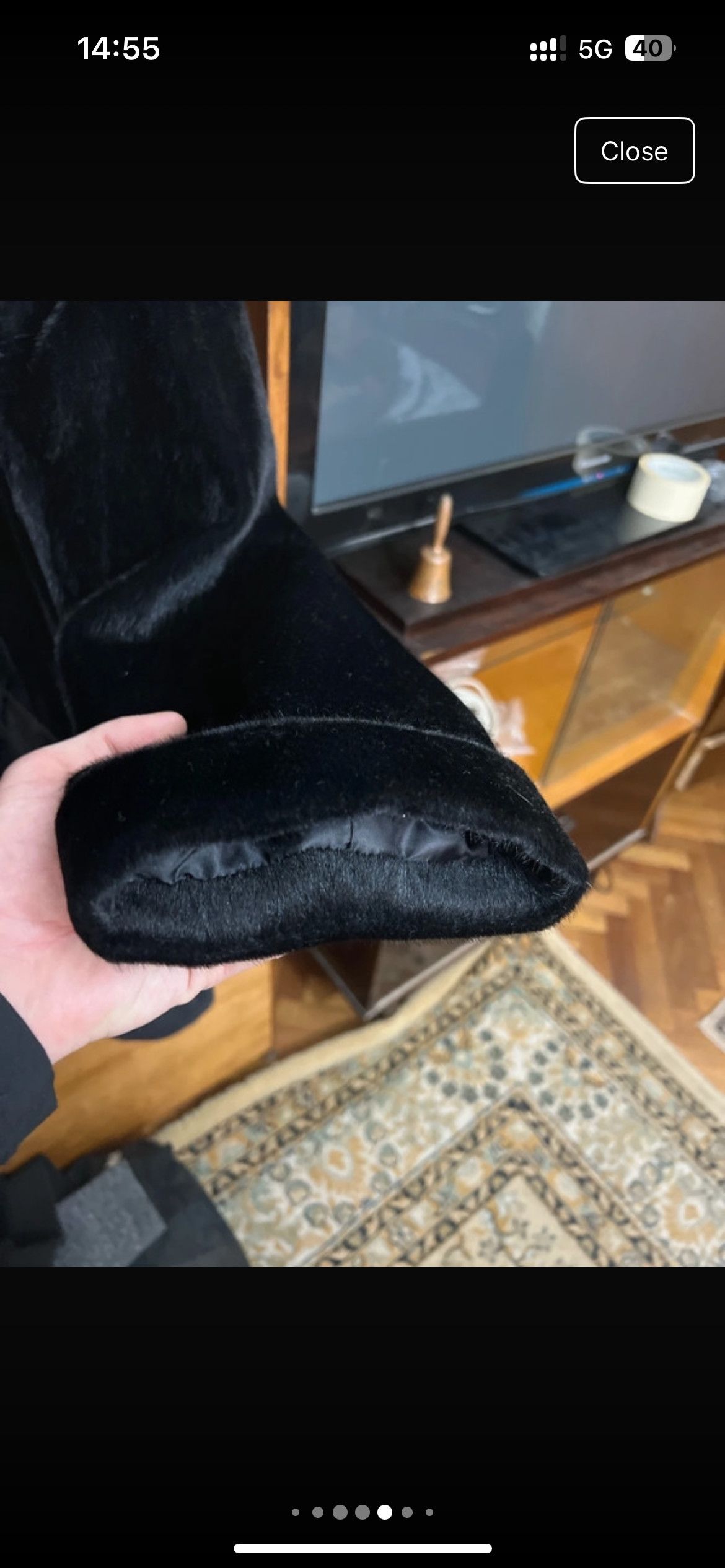 Other Luxury Cashmere Blend Winter Coat | Soft Polished Wool Size M / US 6-8 / IT 42-44 - 10 Thumbnail