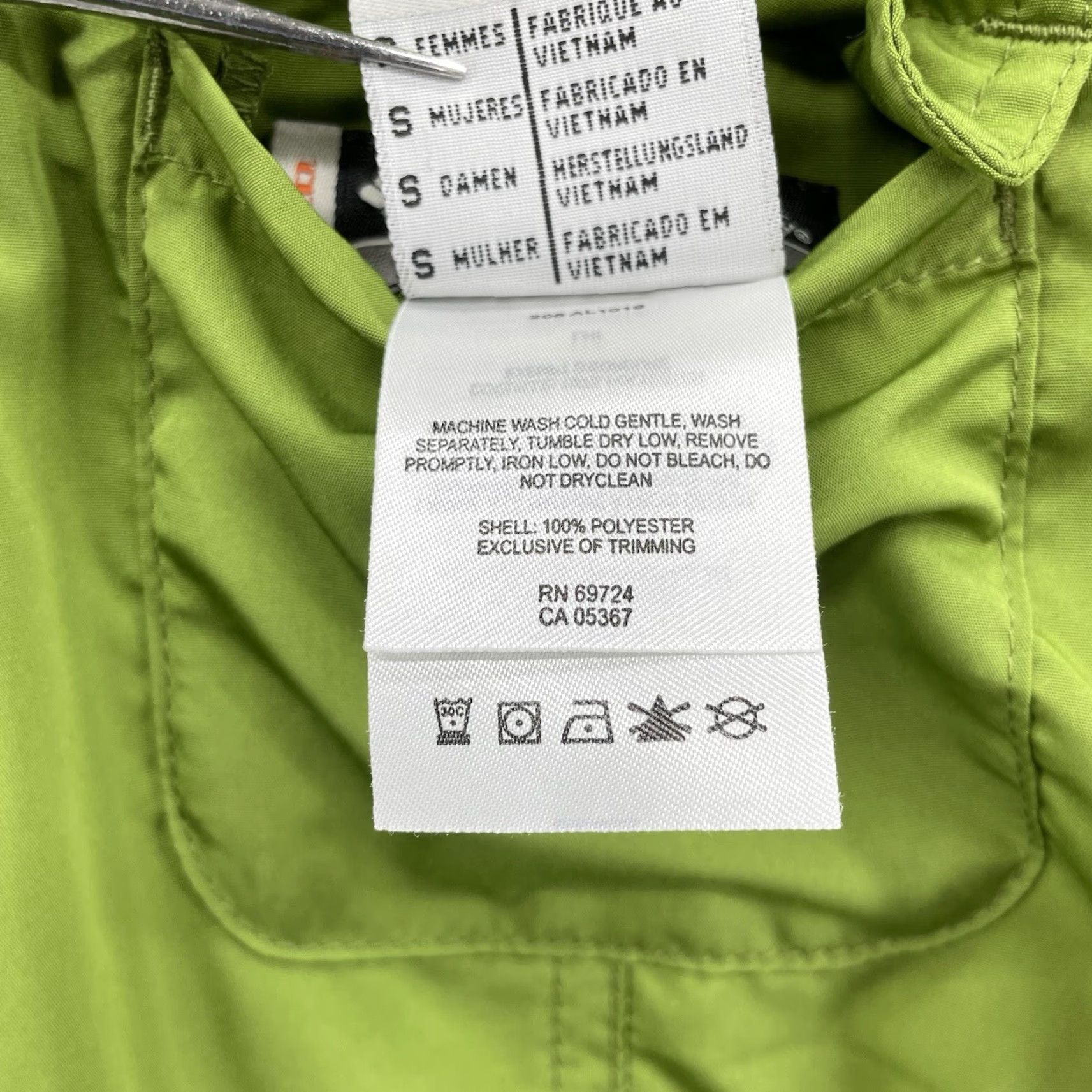 Vintage Columbia Reversible Vest Womens Small Green Quilted Turtle Neck Coastal Boho Jacket Vest Size S / US 4 / IT 40 - 5 Thumbnail