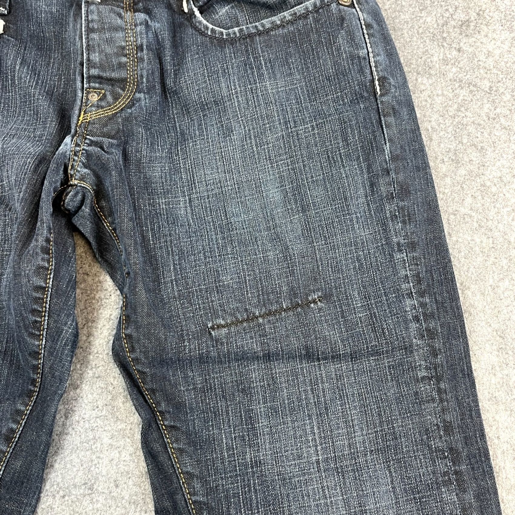 G-Star G-Star Jeans Relaxed Straight 32 Regular Denim Blue Vintage Y2K Mens 5-Pocket Classic Comfort Dark Wash Denim Size US 32 / EU 48 - 7 Thumbnail