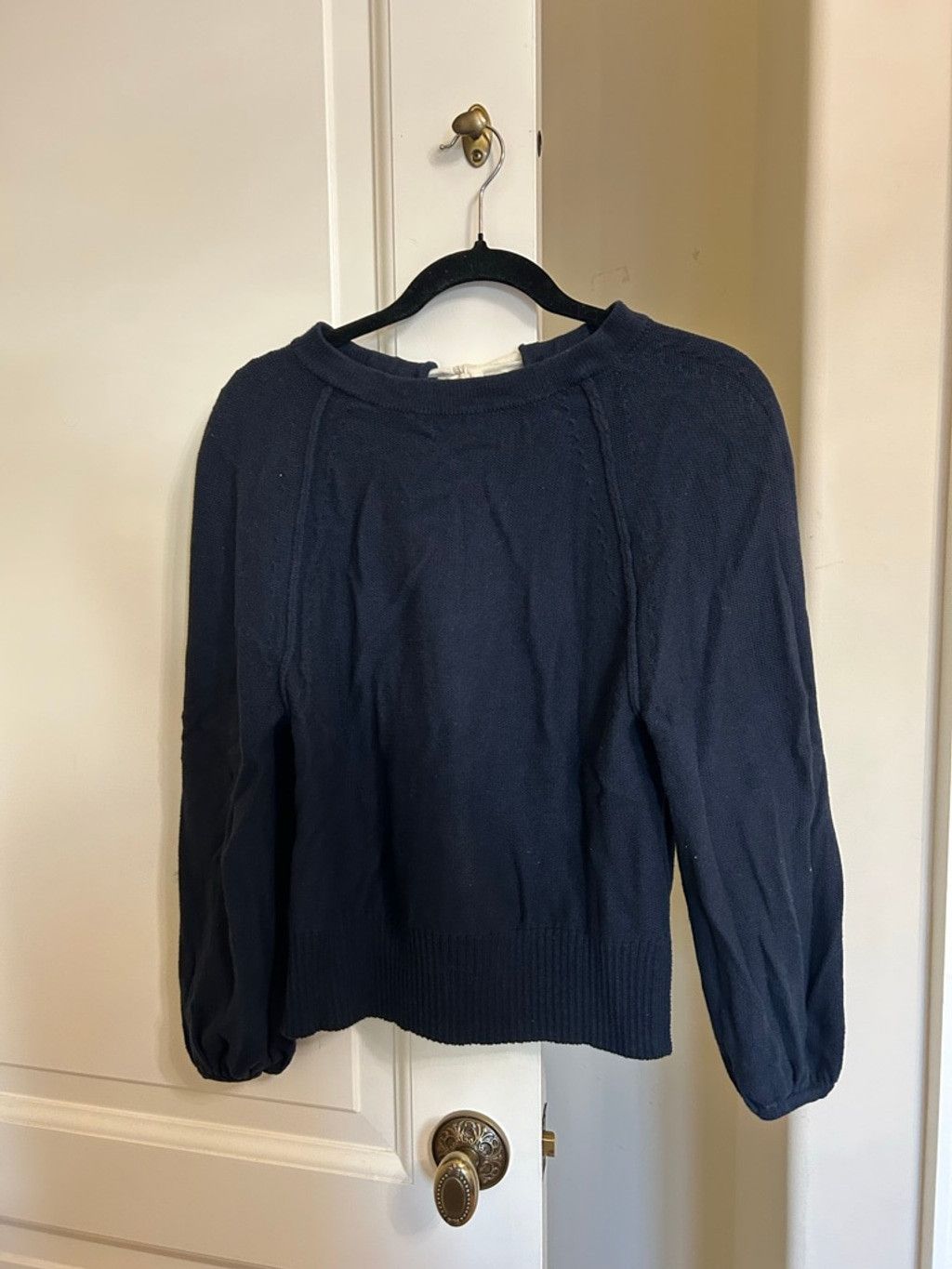 Anthropologie Anthropologie Emily Puff-Sleeved Sweater Size XS / US 0-2 / IT 36-38 - 5 Thumbnail