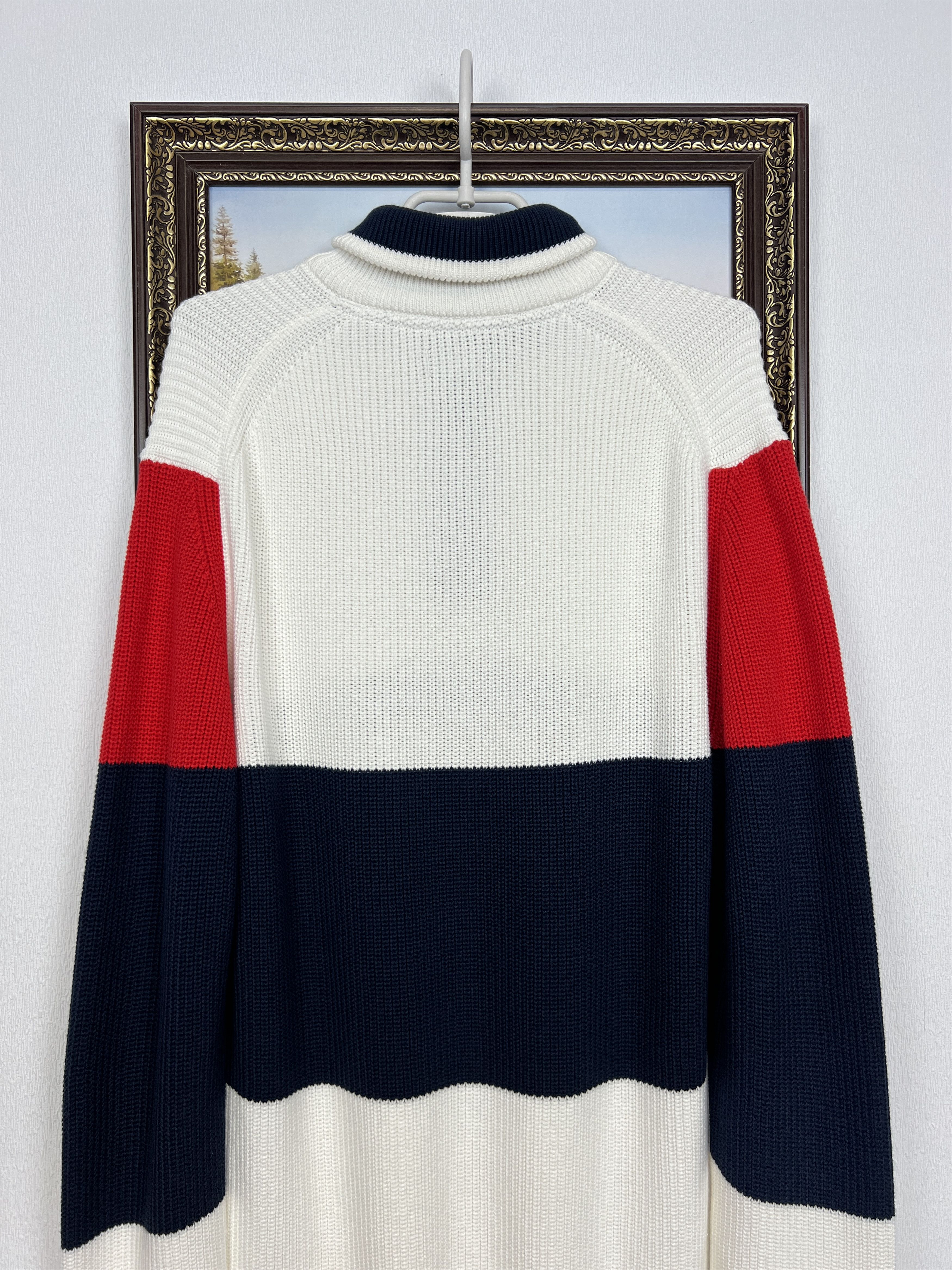 Gant Gant American Sportswear Sweater Big Logo Pullover 1/4 Zip Size US L / EU 52-54 / 3 - 12 Thumbnail
