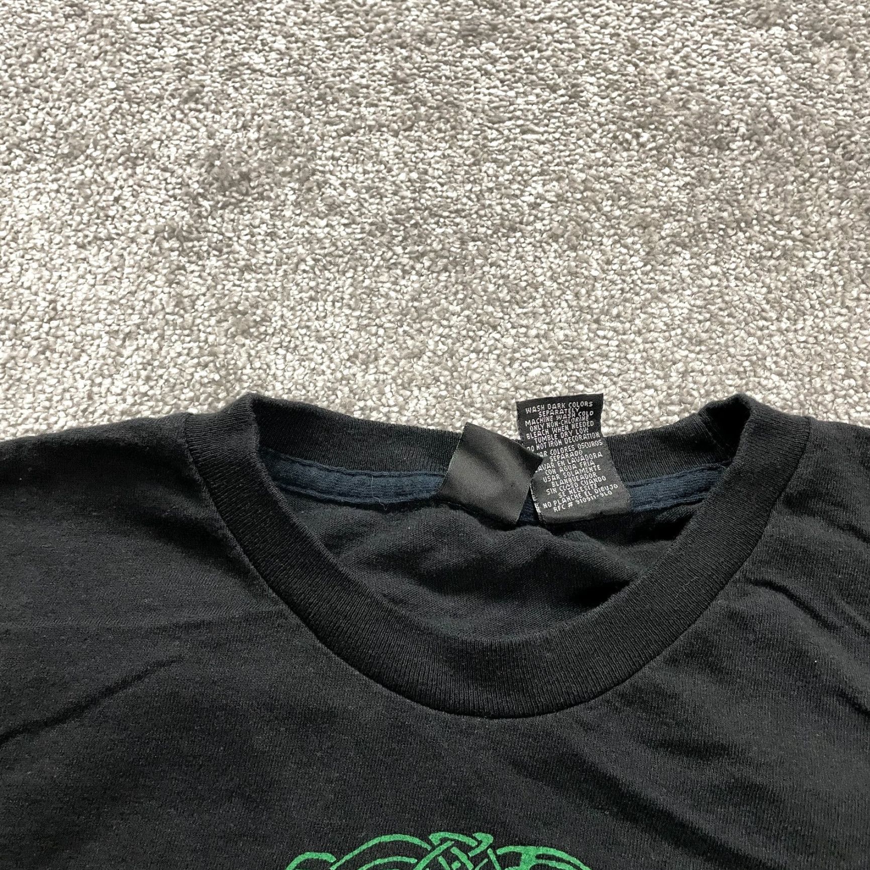 Vintage St. Paddy's T-Shirt Men 2XL Black Crew Neck Short Sleeve Graphic Tee Shirt Shirt T-Shirt Mens Black 2XL St. Paddy's Beer Classic USA 90s? Size US XXL / EU 58 / 5 - 3 Thumbnail