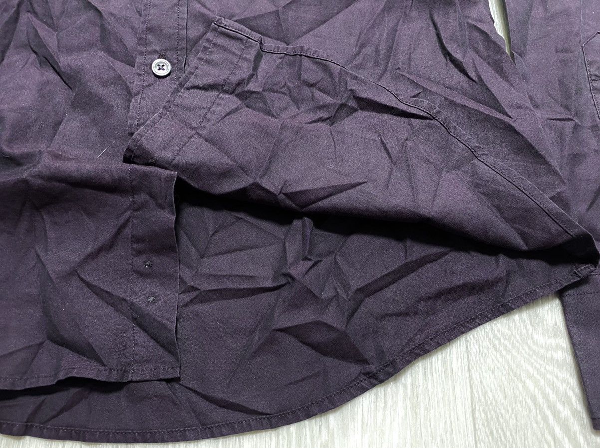 Acne Studios Unisex Acne Studios Brown Cotton Slim Casual Pocket Shirt Size US M / EU 48-50 / 2 - 15 Thumbnail