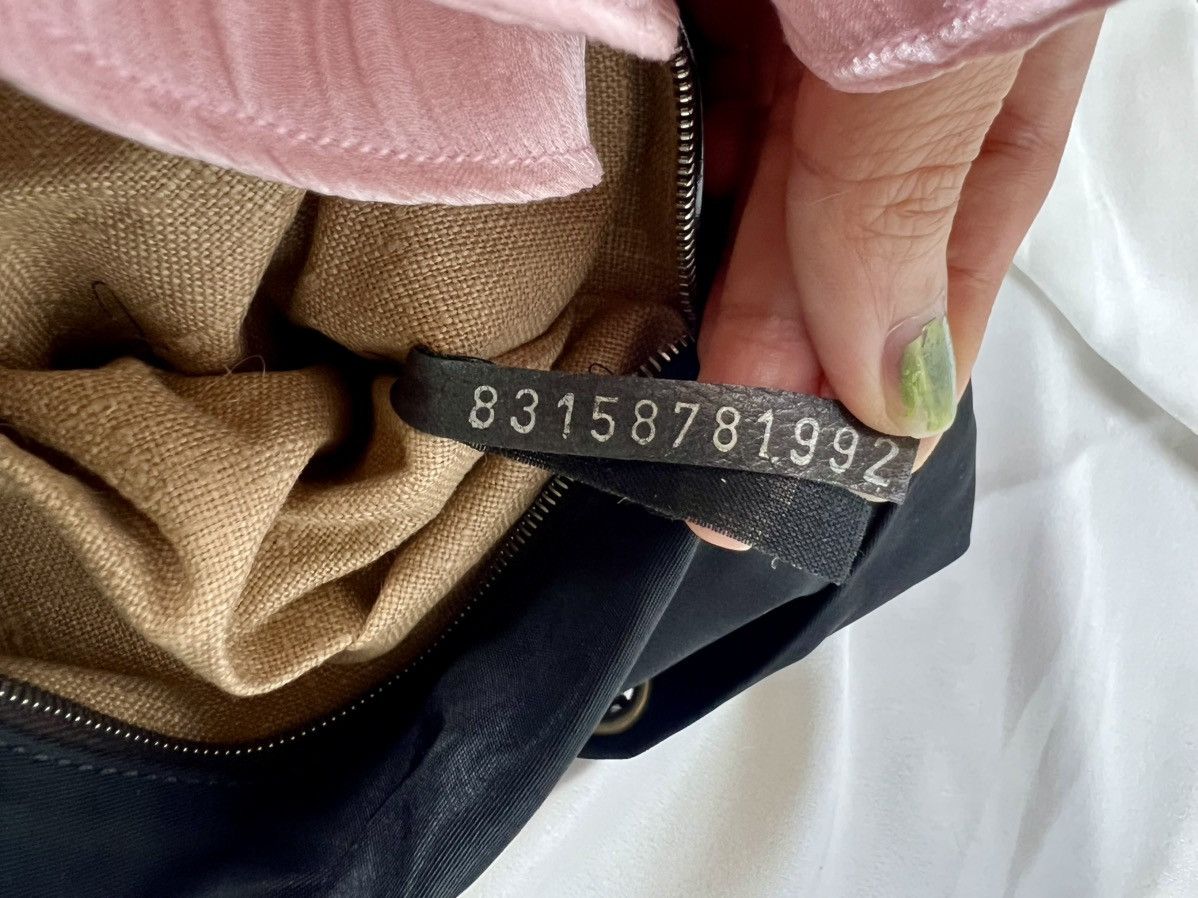 Fendi Fendi Nylon FF Logo Tote – Black Size ONE SIZE - 21 Thumbnail