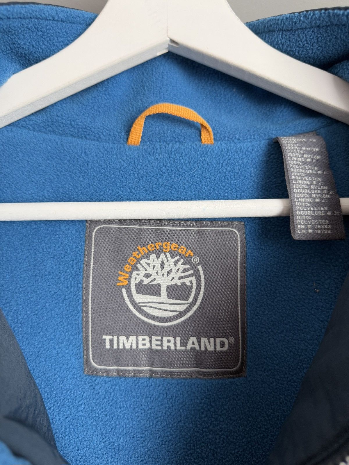 Timberland × Vintage Timberland fleece lined lightweight zip jacket XL outdoor y2k Size US XL / EU 56 / 4 - 3 Thumbnail