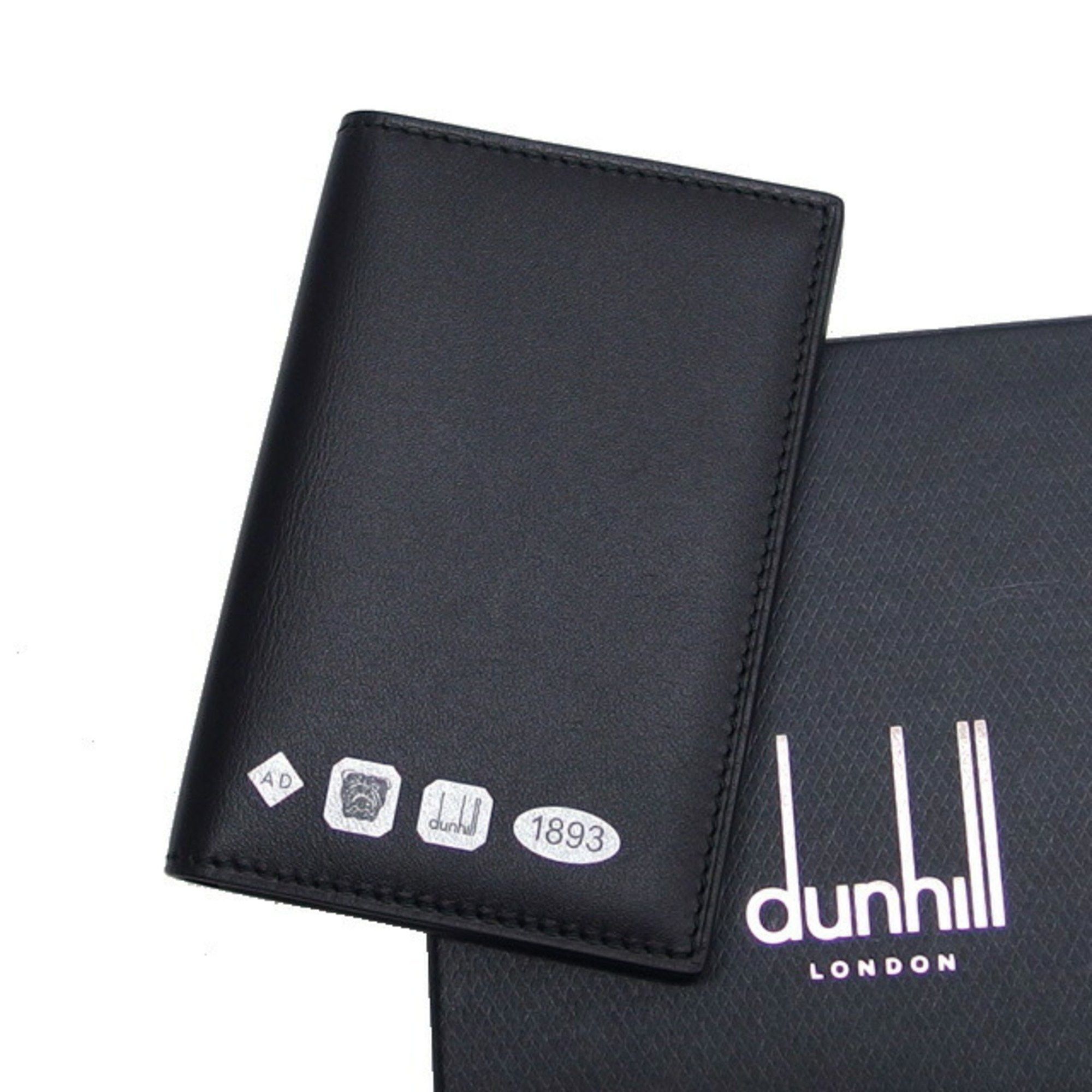 Alfred Dunhill Dunhill Bi-fold Card Case 1893 Print Black Size ONE SIZE - 1 Thumbnail