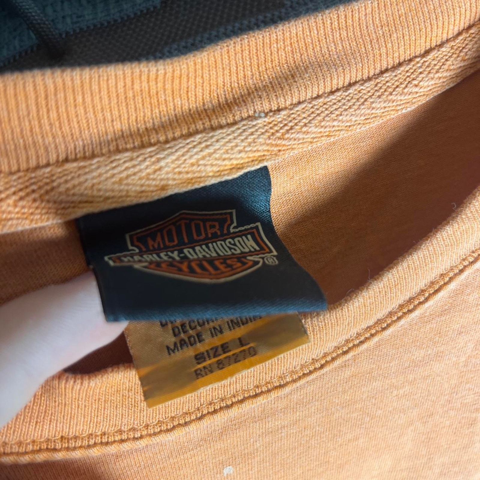 Harley Davidson Rare Capital City Harley Davidson Shirt Size US L / EU 52-54 / 3 - 2 Thumbnail
