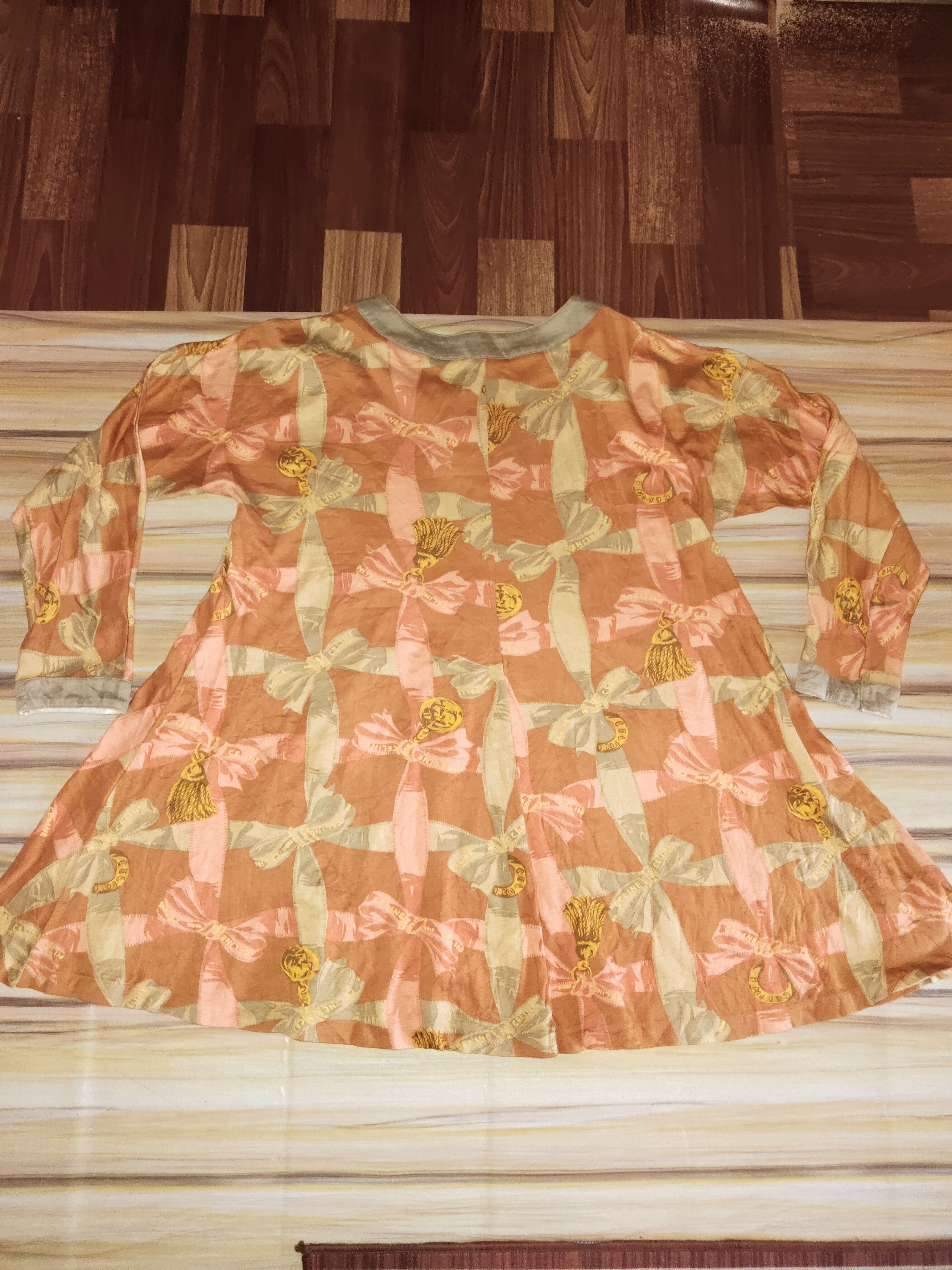 Celine CELINE Blouse Size L / US 10 / IT 46 - 6 Thumbnail