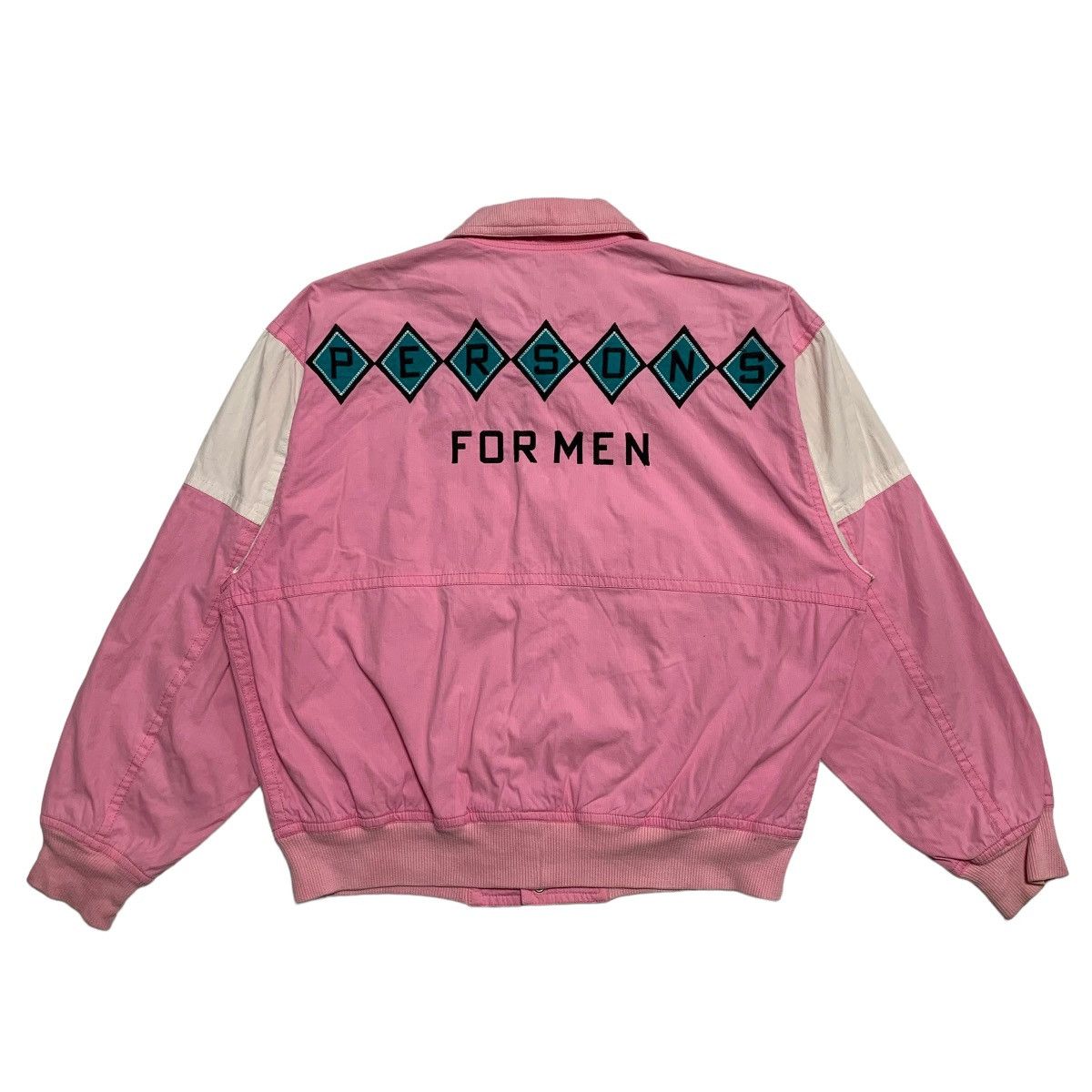 Vintage Person’s For Men Big Logo Varsity Jacket