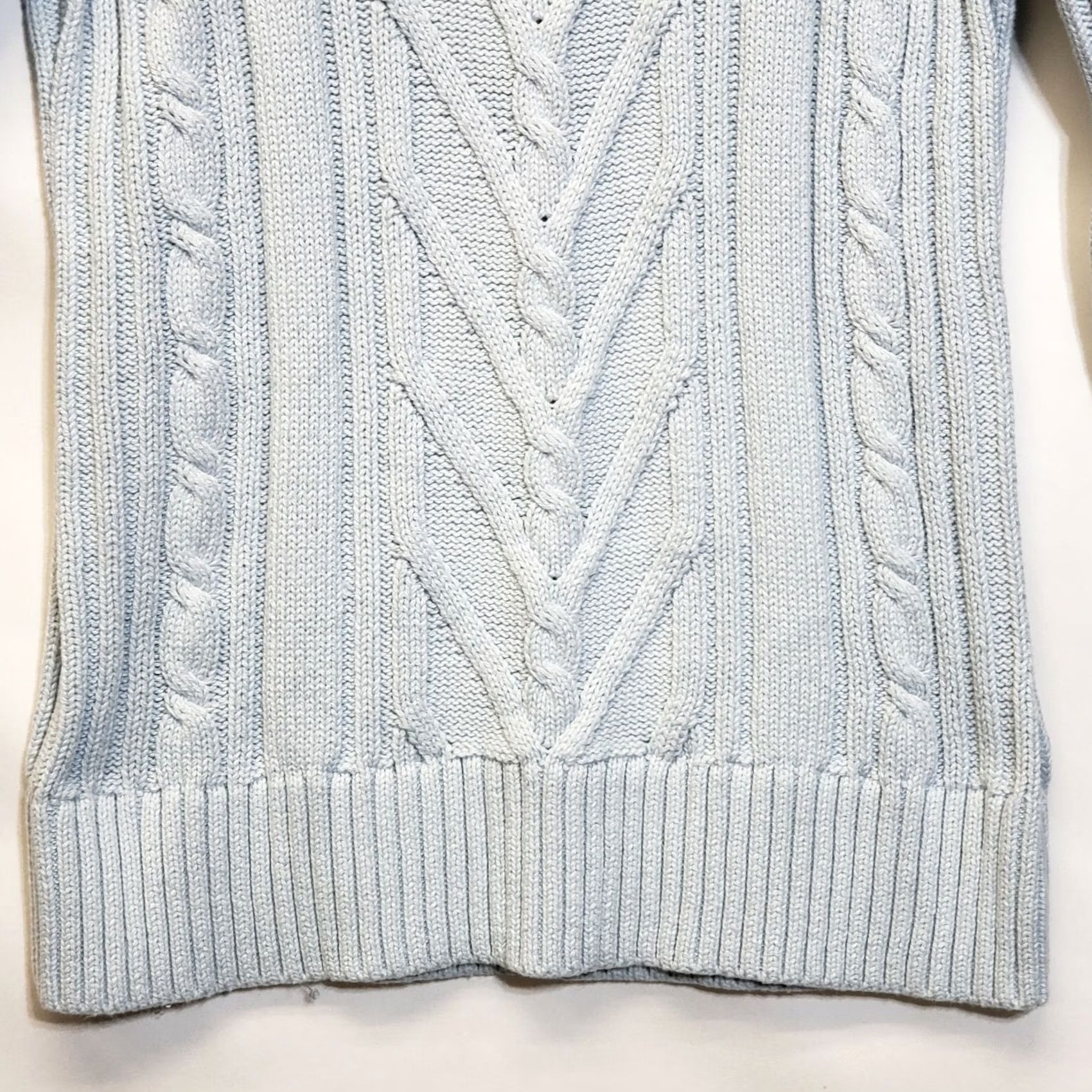 J.Crew J.CREW Pullover Shirt? No, Sweater. LIGHT BLUE Mock Neck XXS Womens Knit Cotton Casual Classic All Seasons Pullover Shirt? Size XXS / US 00 / IT 34 - 6 Thumbnail