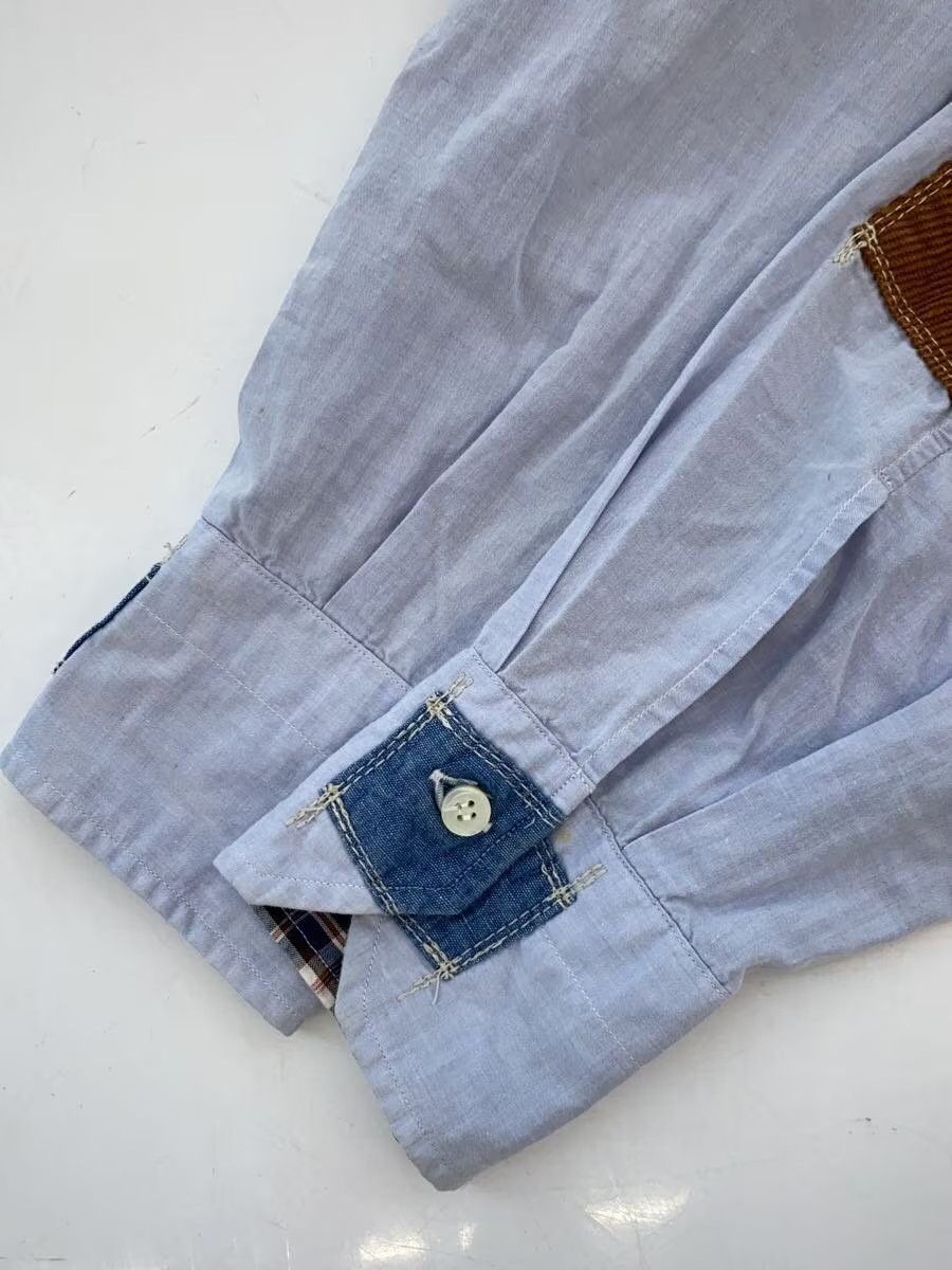 Junya Watanabe SS12 Patchwork Button Shirt - Comme Des Garcons Size US M / EU 48-50 / 2 - 4 Thumbnail