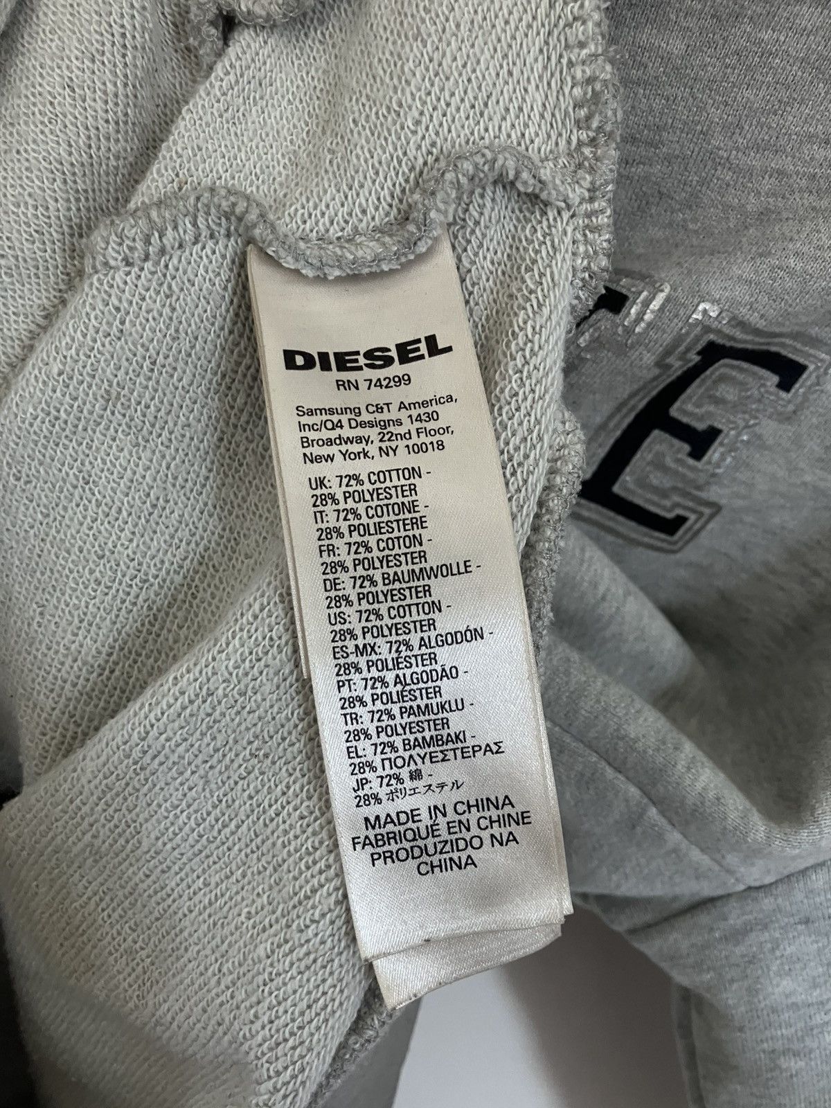 Diesel Diesel “Brave” 1984 Hoodie w/ Stars on Sleeves Size US S / EU 44-46 / 1 - 8 Thumbnail
