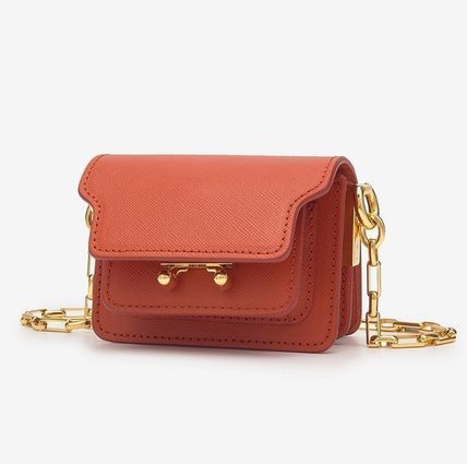 Marni oc11z0525 Size: OS/Trunk Nano Shoulder Bag in Red Size ONE SIZE - 3 Thumbnail