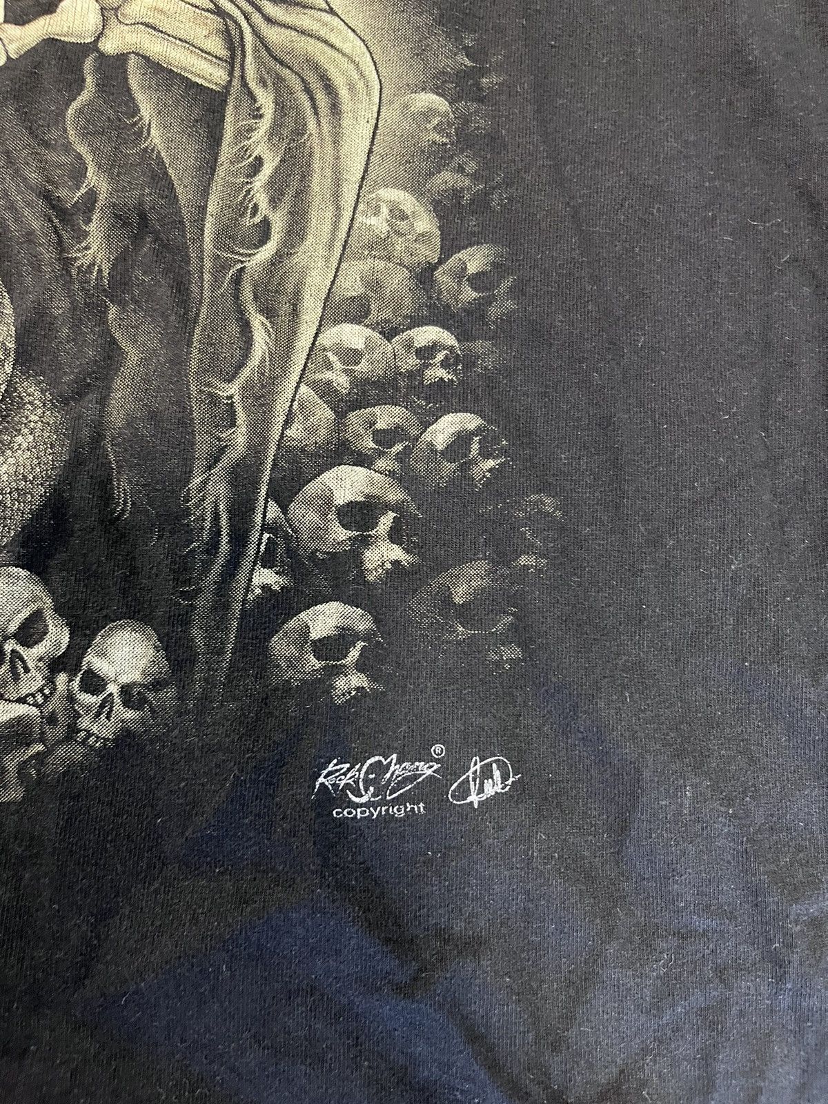 Vintage Rock Eagle Men’s Vintage T- Shirt Big Logo Snake Skull Size US XL / EU 56 / 4 - 3 Thumbnail