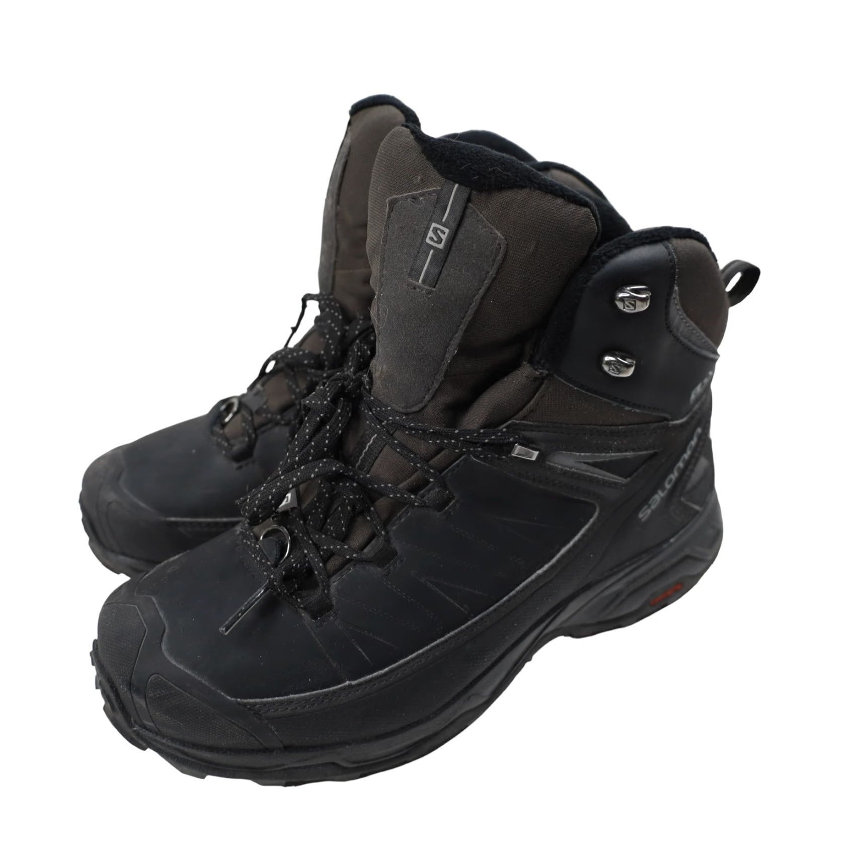 Salomon VINTAGE Salomon X Ultra Mid Winter CS WP Boots Men 7 Black Hiking Boots Size US 7 / EU 40 - 4 Thumbnail