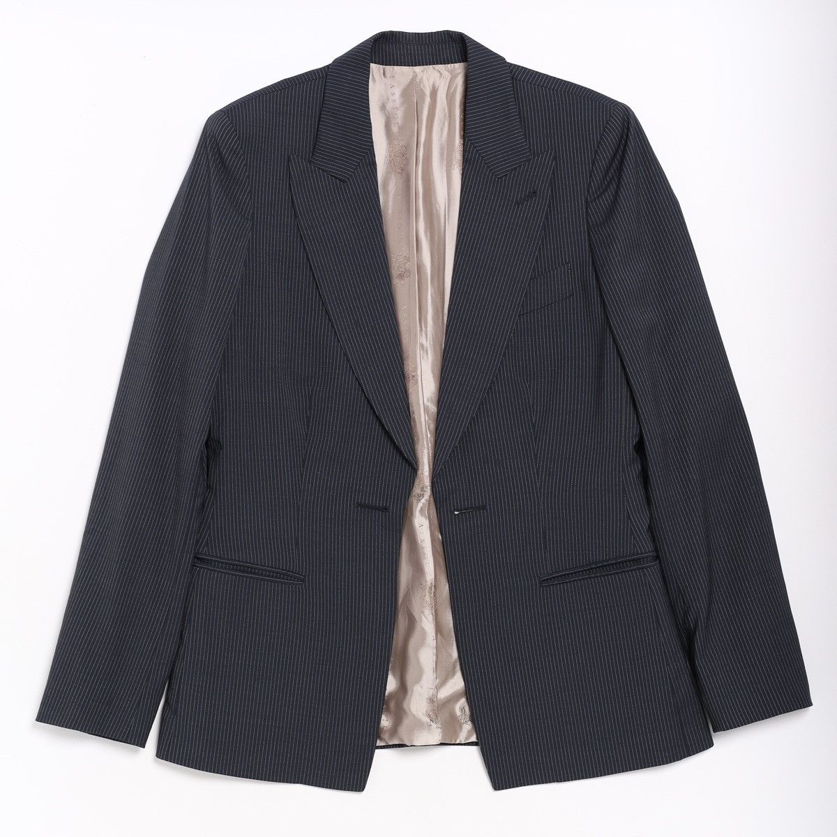 Jean Paul Gaultier Jean Paul Gaultier Classique Stripped Blazer Jacket Navy Size M / US 6-8 / IT 42-44 - 2 Thumbnail