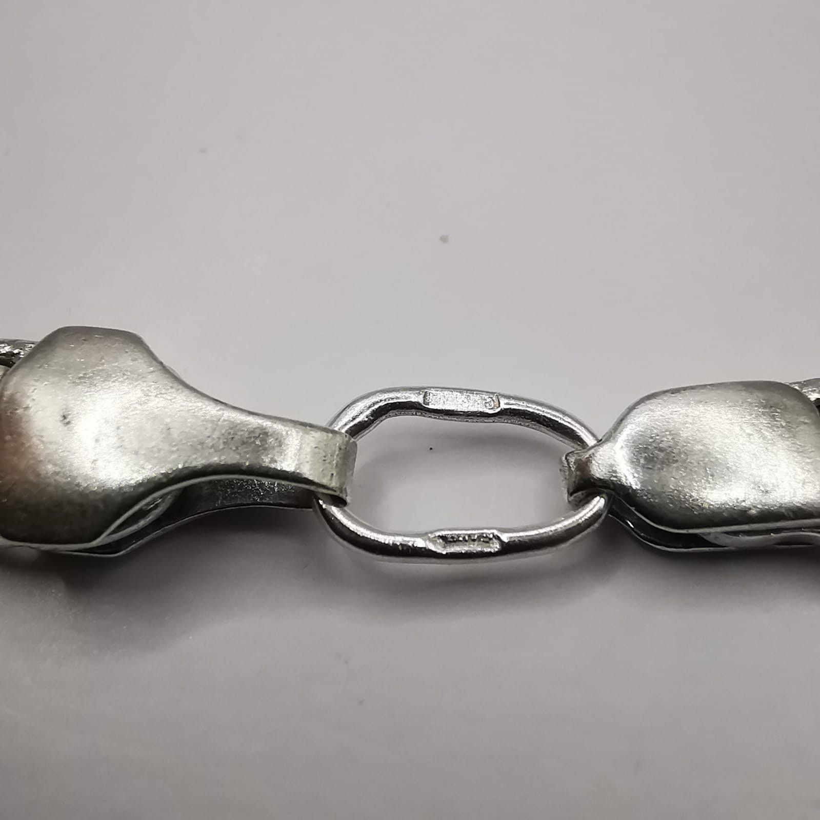 Sterling Silver Vintage Jewelry Chain, 925 Sterling Silver, Signed 29,62g Size ONE SIZE - 7 Thumbnail