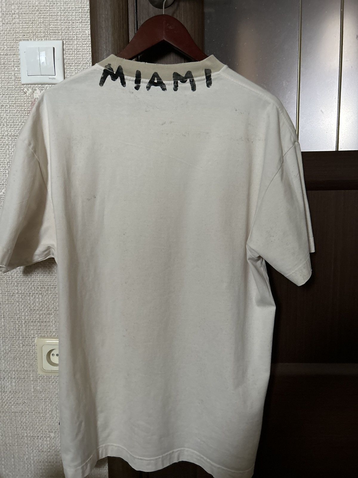 Palm Angels PALM ANGELS LOGO VINTAGE TEE Size US M / EU 48-50 / 2 - 5 Thumbnail