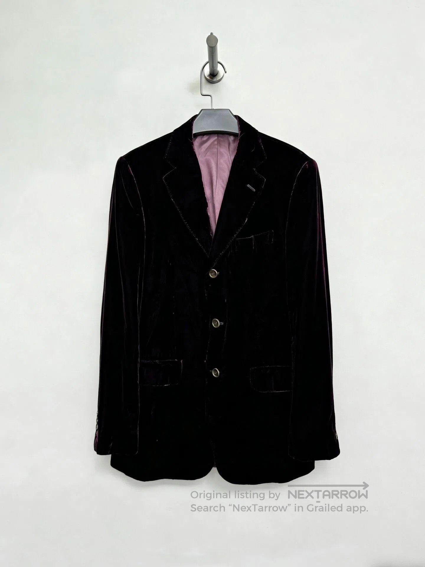 Paul Smith Paul Smith Vintage Red Velvet Coat. Size US L / EU 52-54 / 3 - 1 Thumbnail