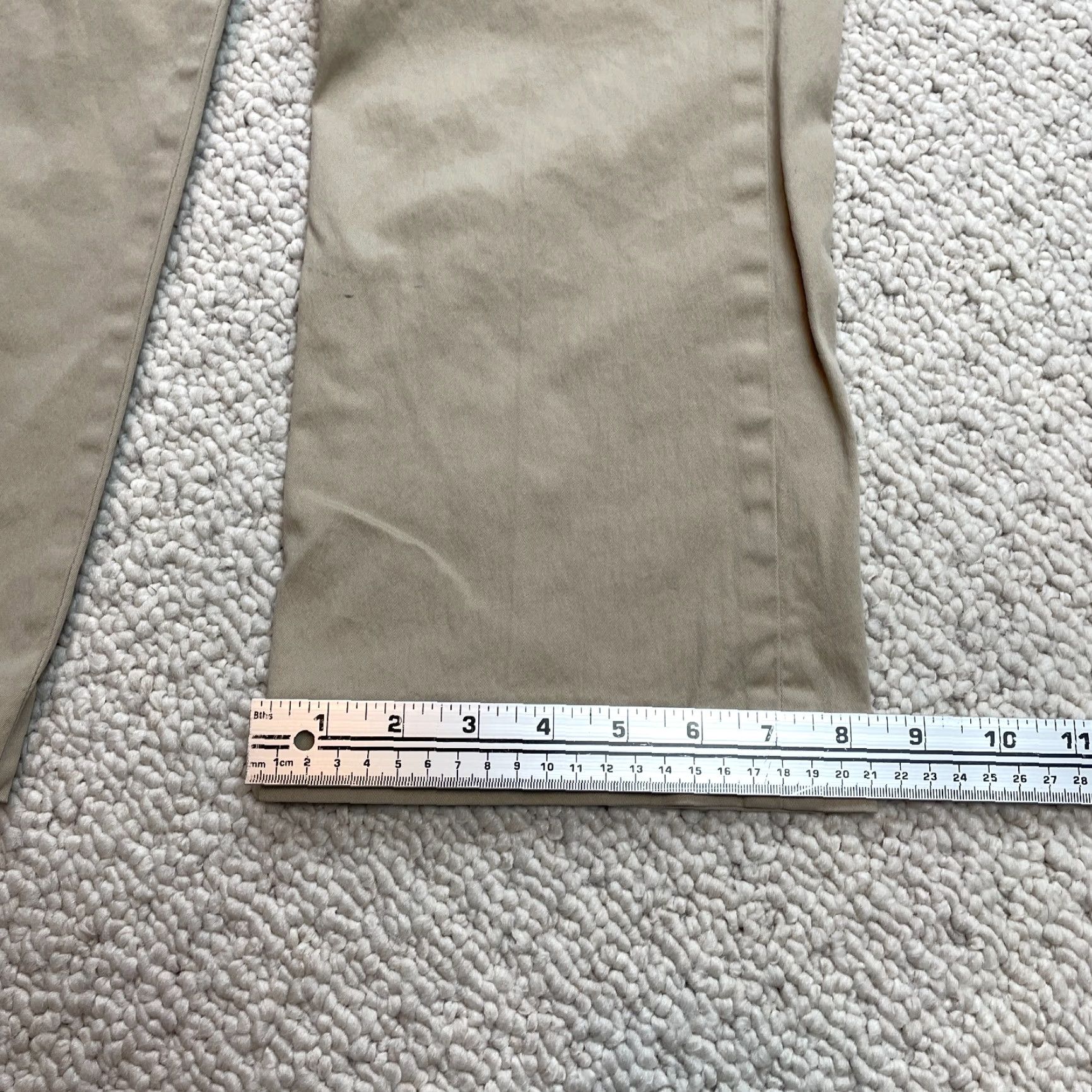 Banana Republic Banana Republic Harrison Pants Womens 2 Straight Ankle Khaki Tan Stretch 28x24 Size 26" / US 2 / IT 38 - 6 Thumbnail
