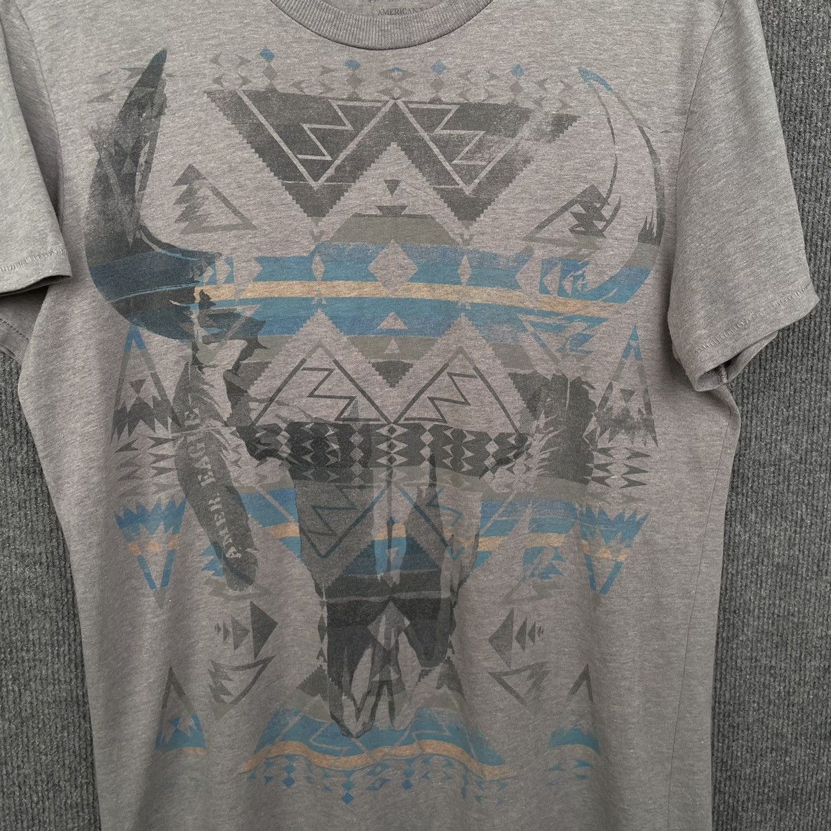 Affliction × American Eagle Outfitters × Native Vintage Y2K American Eagle Native Navajo Motive T Shirt Size US M / EU 48-50 / 2 - 2 Thumbnail
