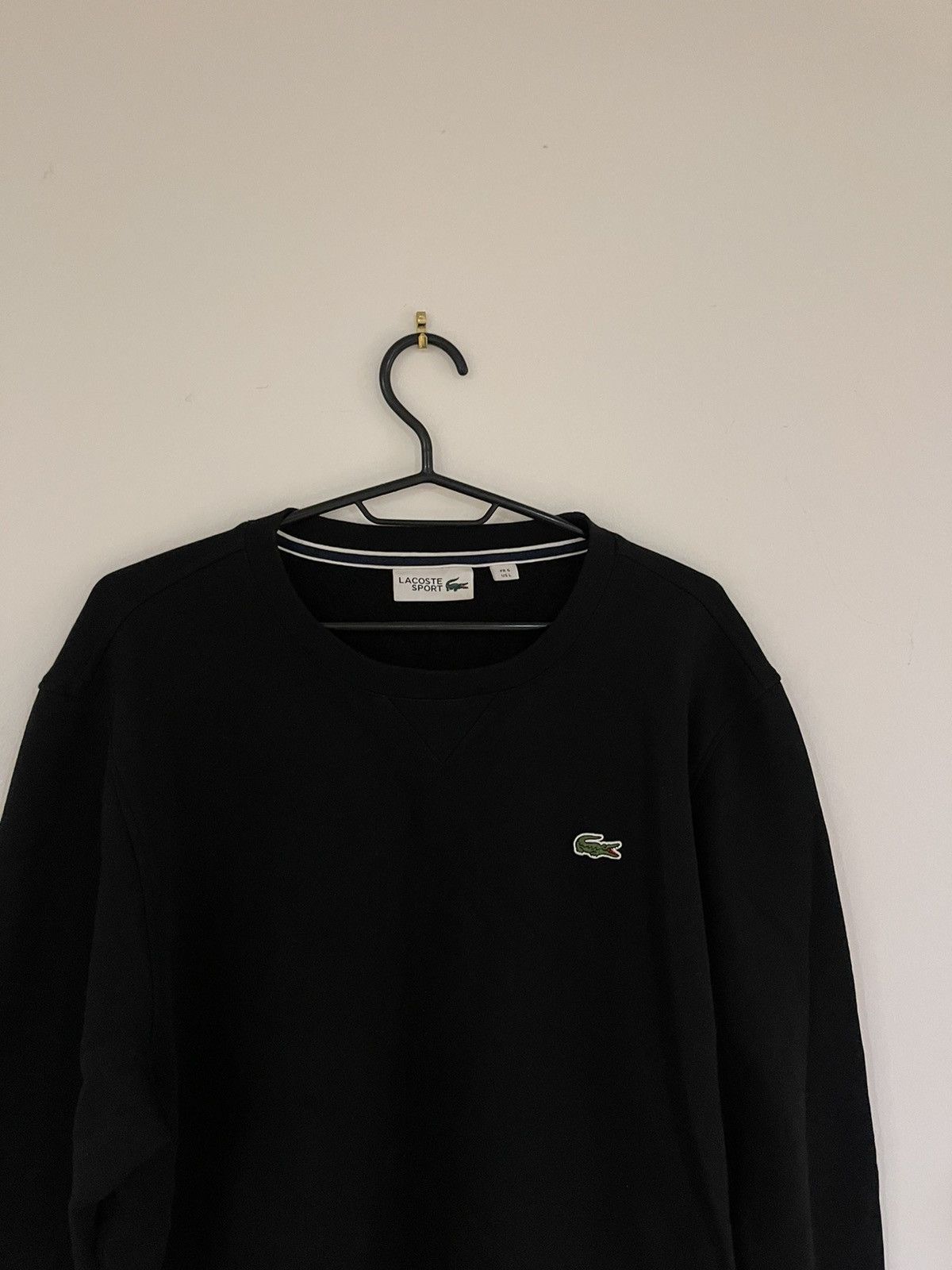 Lacoste LACOSTE SPORT L/S SWEATSHIRT BLACK Size US M / EU 48-50 / 2 - 2 Thumbnail