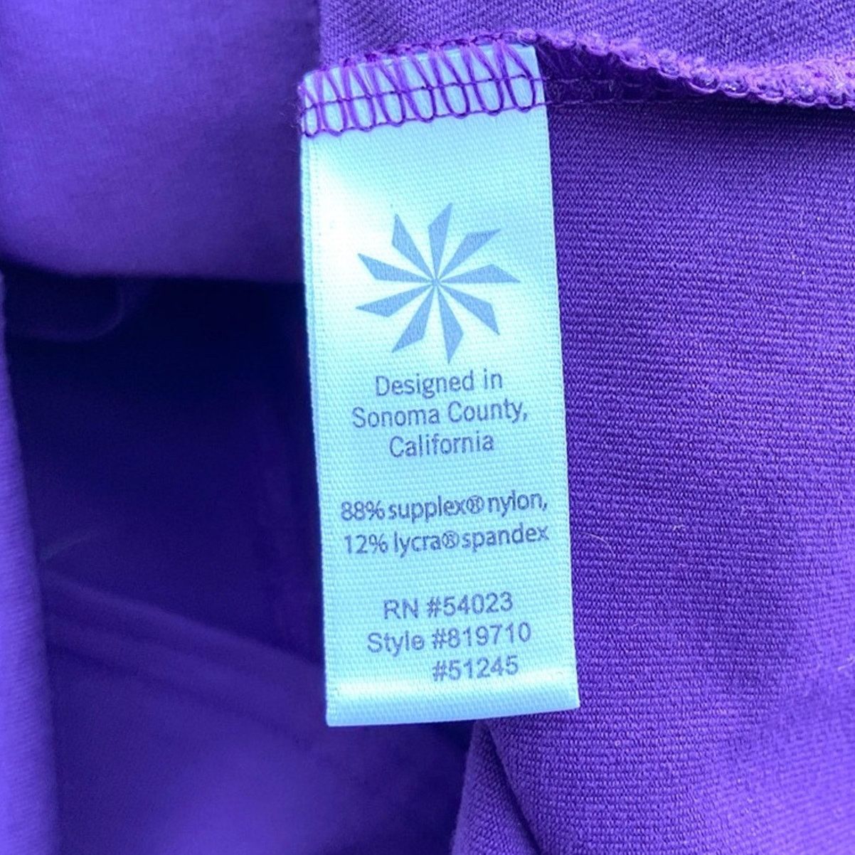 Athleta New Athleta Womens Medium Shelf Bra Purple Halter Tank Top Size M / US 6-8 / IT 42-44 - 4 Thumbnail