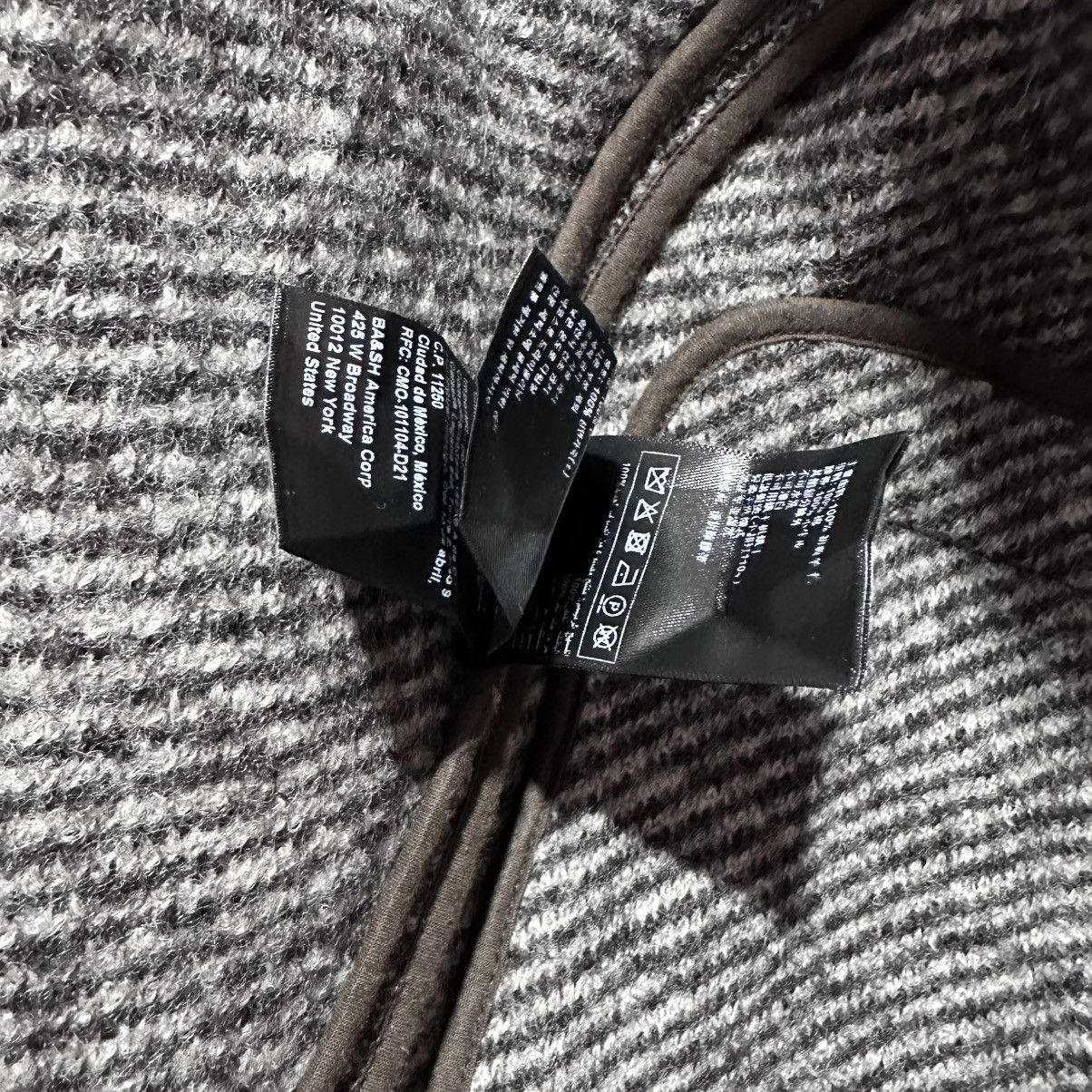 ba&sh ba&sh Paris Wool Blend Lady Coat Made Romania Heather Grey Size XS / US 0-2 / IT 36-38 - 6 Thumbnail