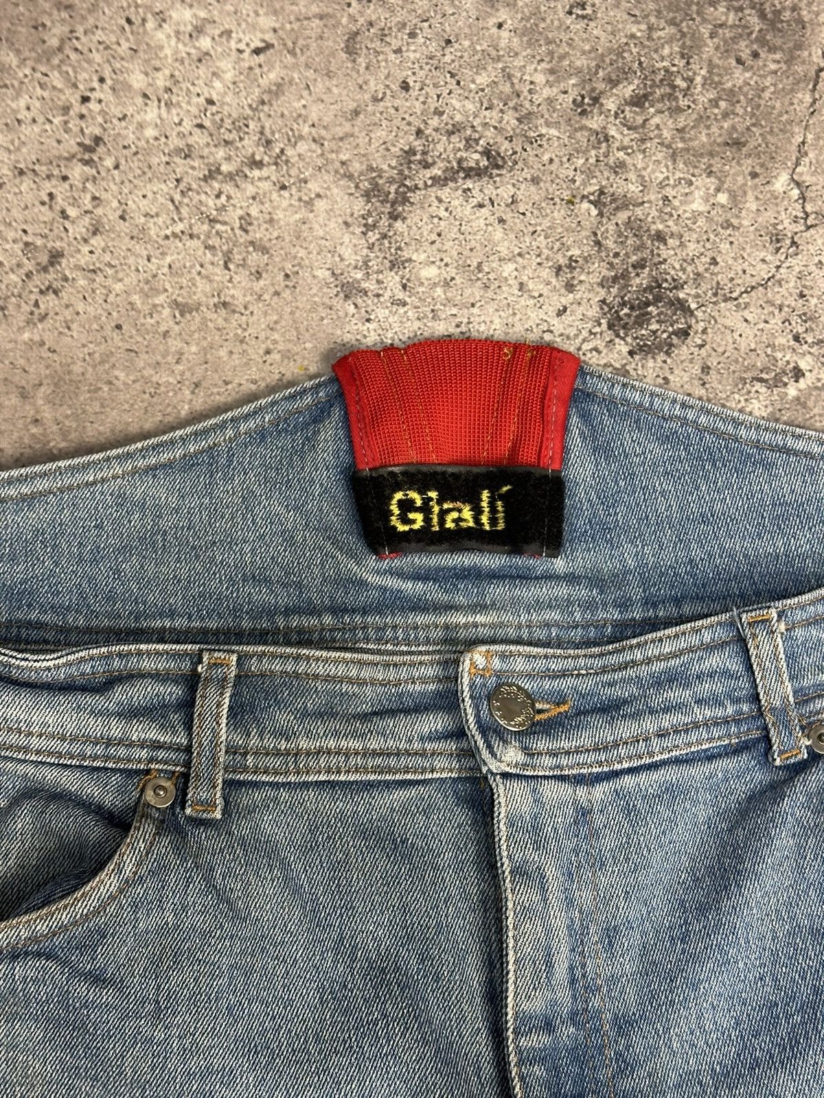 Other 🔥 Vintage Giali Rare Denim Motorcycle Denim Jeans Archival Size US 36 / EU 52 - 14 Thumbnail
