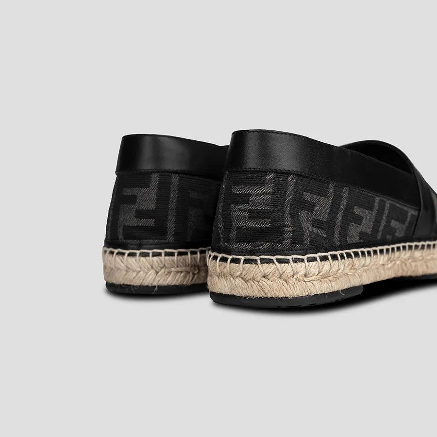 Fendi o1s1wg111225 Espadrilles in Black Size US 12 / EU 45 - 3 Thumbnail