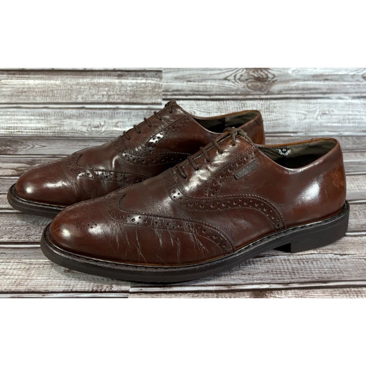 Mephisto Mephisto Martial Leather Wingtip Brogue Oxfords Dress Shoes Size US 9 / EU 42 - 1 Thumbnail