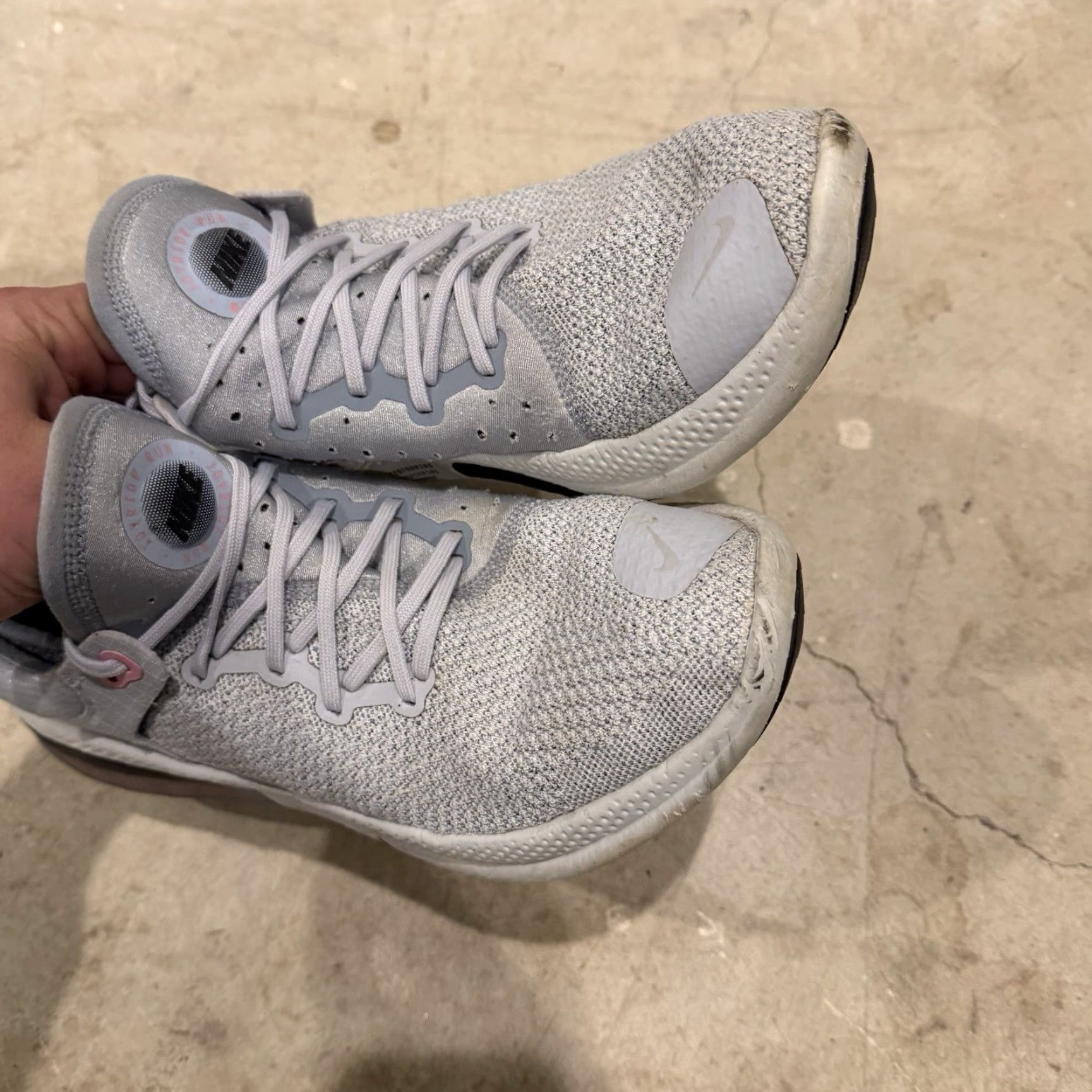 Nike Joyride Run Flyknit Sneakers Mens Size 11.5 AQ2730-401 Obsidian Mist Used Sneakers Mens Nike Joyride Run Flyknit Obsidian Mist 11.5 AQ2730-401