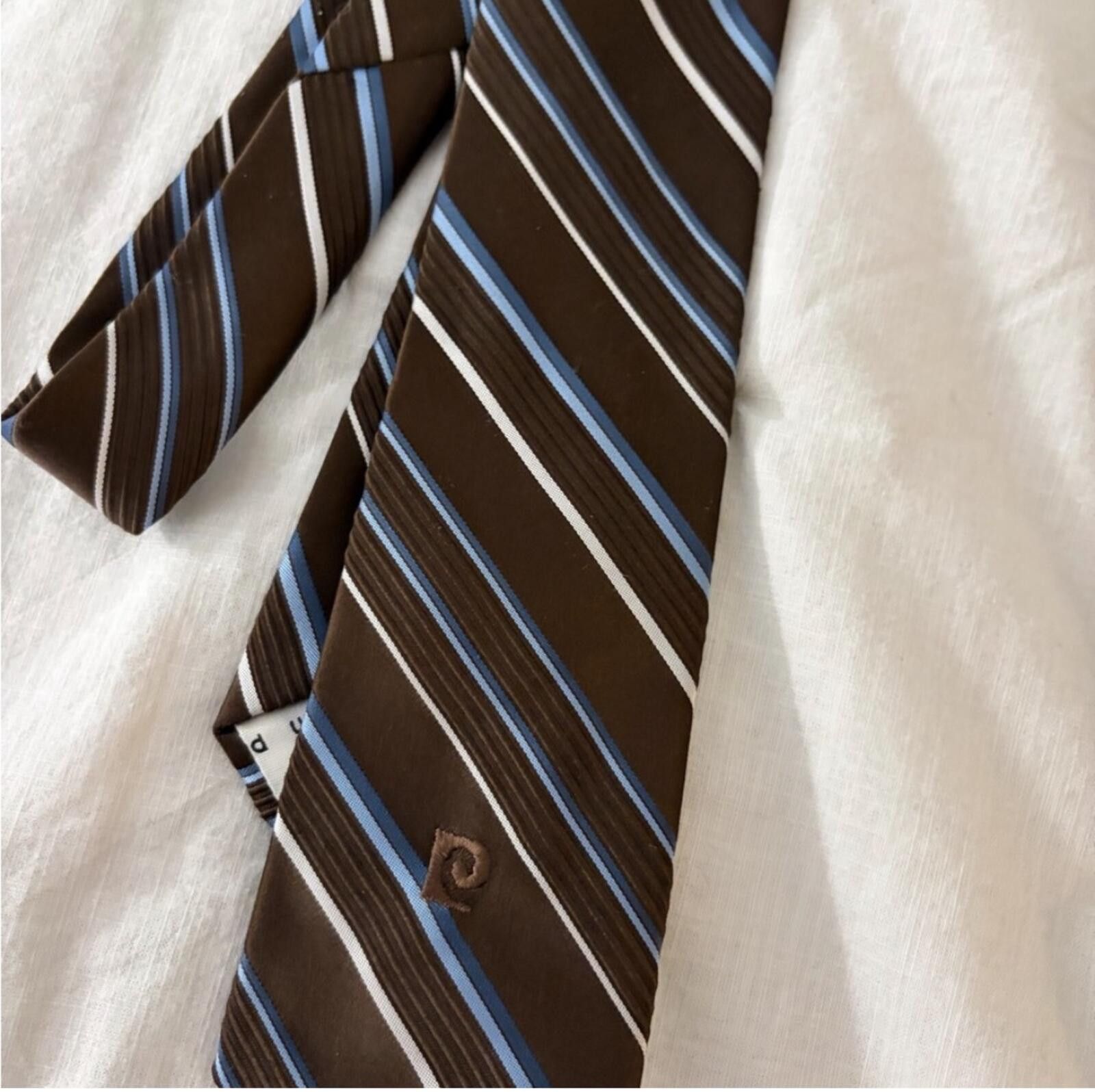 Pierre Cardin Vintage (Pierre Cardin) Striped Tie Size ONE SIZE - 2 Thumbnail