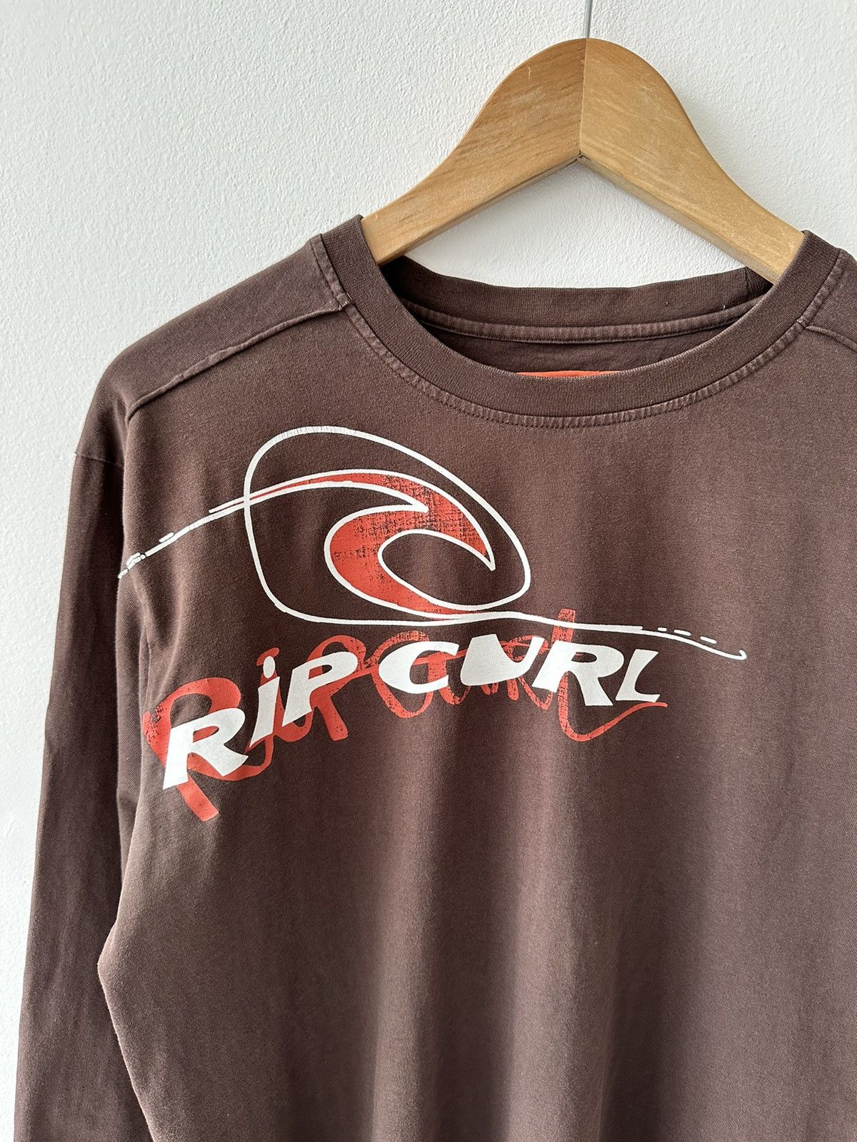 Rip Curl RIP CURL Long Sleeve T Shirt Vintage Skater Size US L / EU 52-54 / 3 - 3 Thumbnail