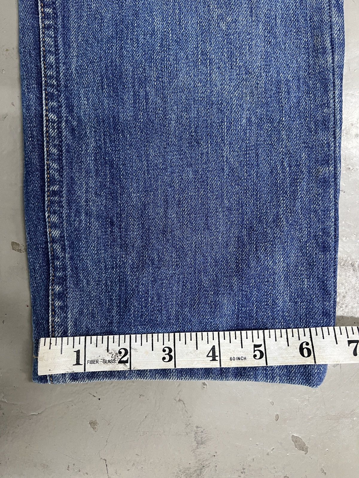 A.P.C. A.P.C Raw Denim Honeycomb Contrast Faded Straight Fit jeans Size US 32 / EU 48 - 9 Thumbnail