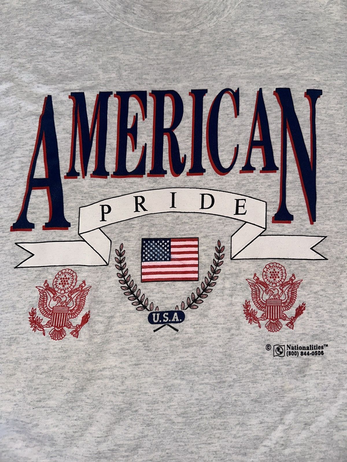 Fruit Of The Loom × Vintage Vintage American Pride Size US XL / EU 56 / 4 - 3 Thumbnail